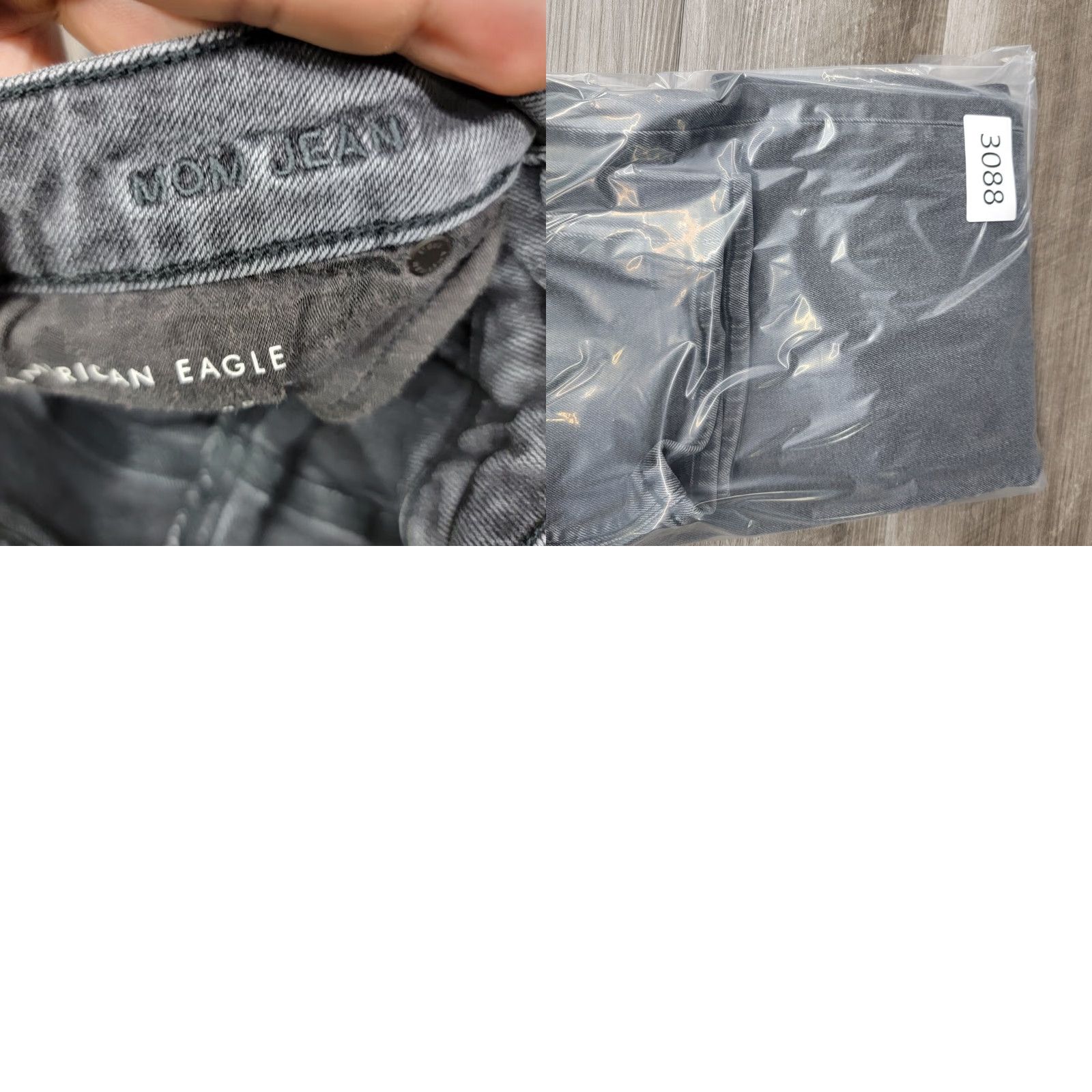 American Eagle Outfitters American Eagle Outfitters Jeans Women 8 Regular Mom Black High Rise Stretch Denim 5-Pocket (Inseam 27) Vintage: No Size 30" / US 8 / IT 44 - 10 Thumbnail