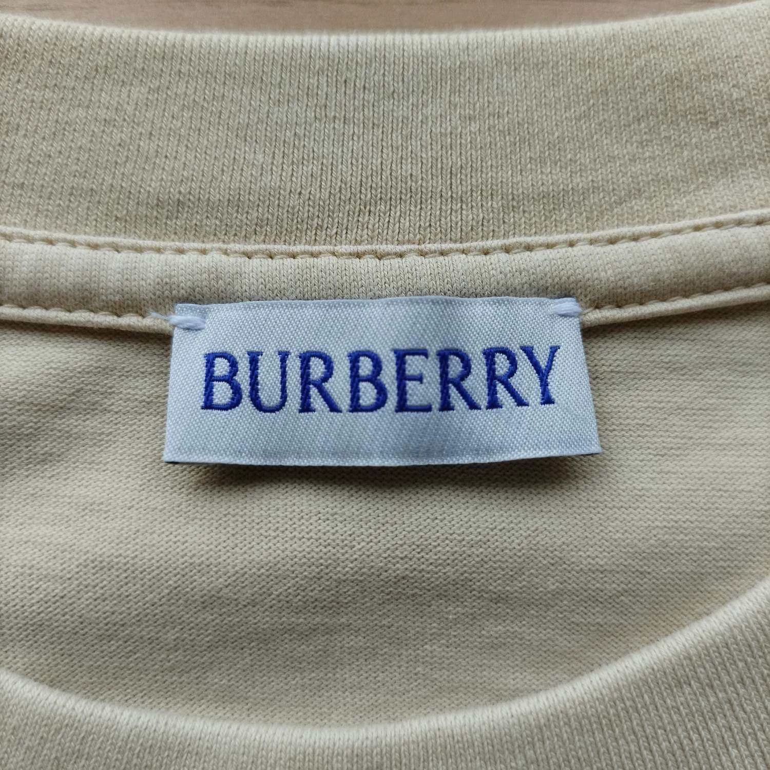 Burberry Burberry Horseferry cotton tee wmn's sand L 99 new Size L / US 10 / IT 46 - 5 Thumbnail