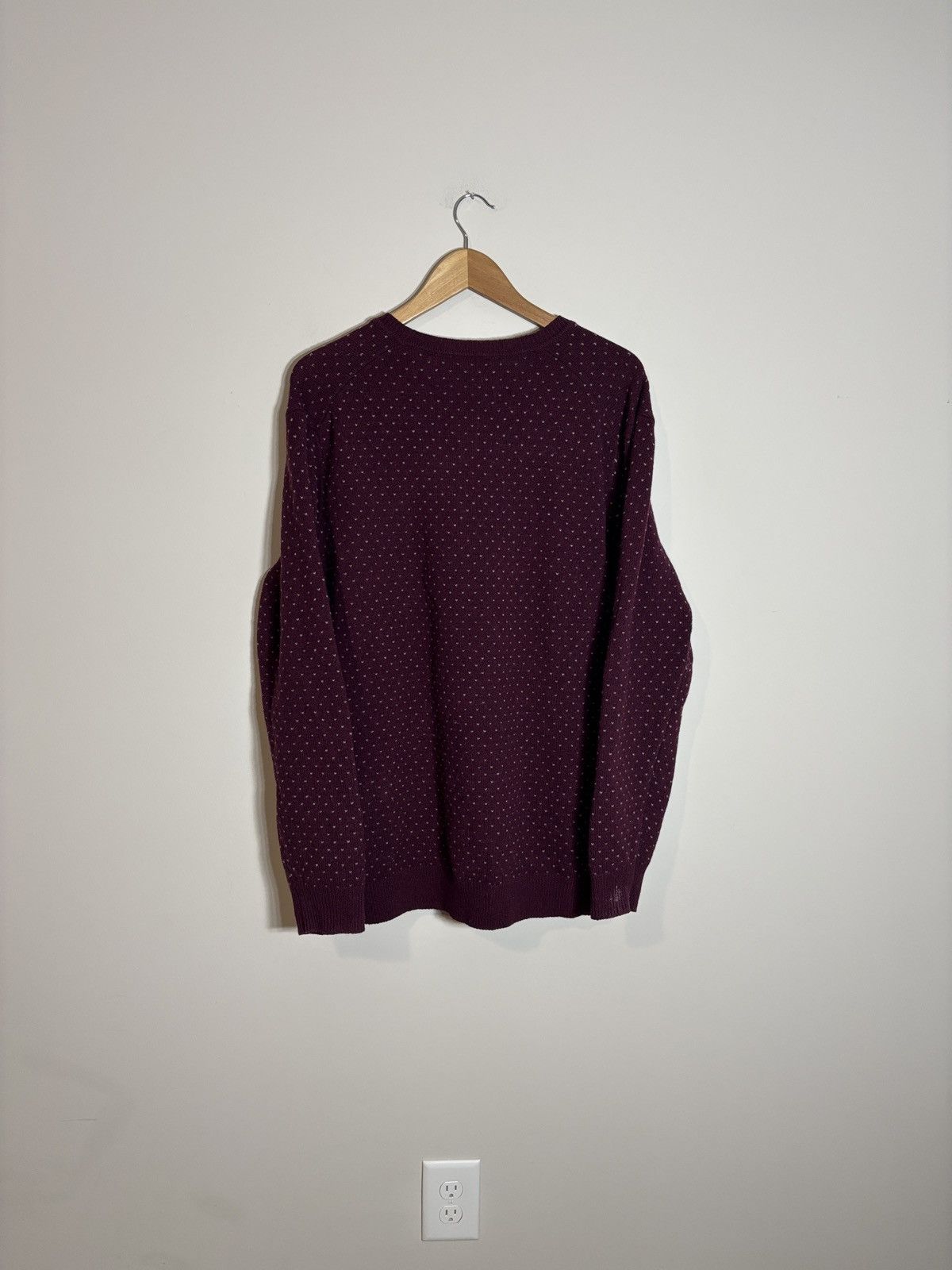 Brooks Brothers Brooks Brothers Italian Yarn Merino Birdseye Sweater XL Size US XL / EU 56 / 4 - 3 Thumbnail