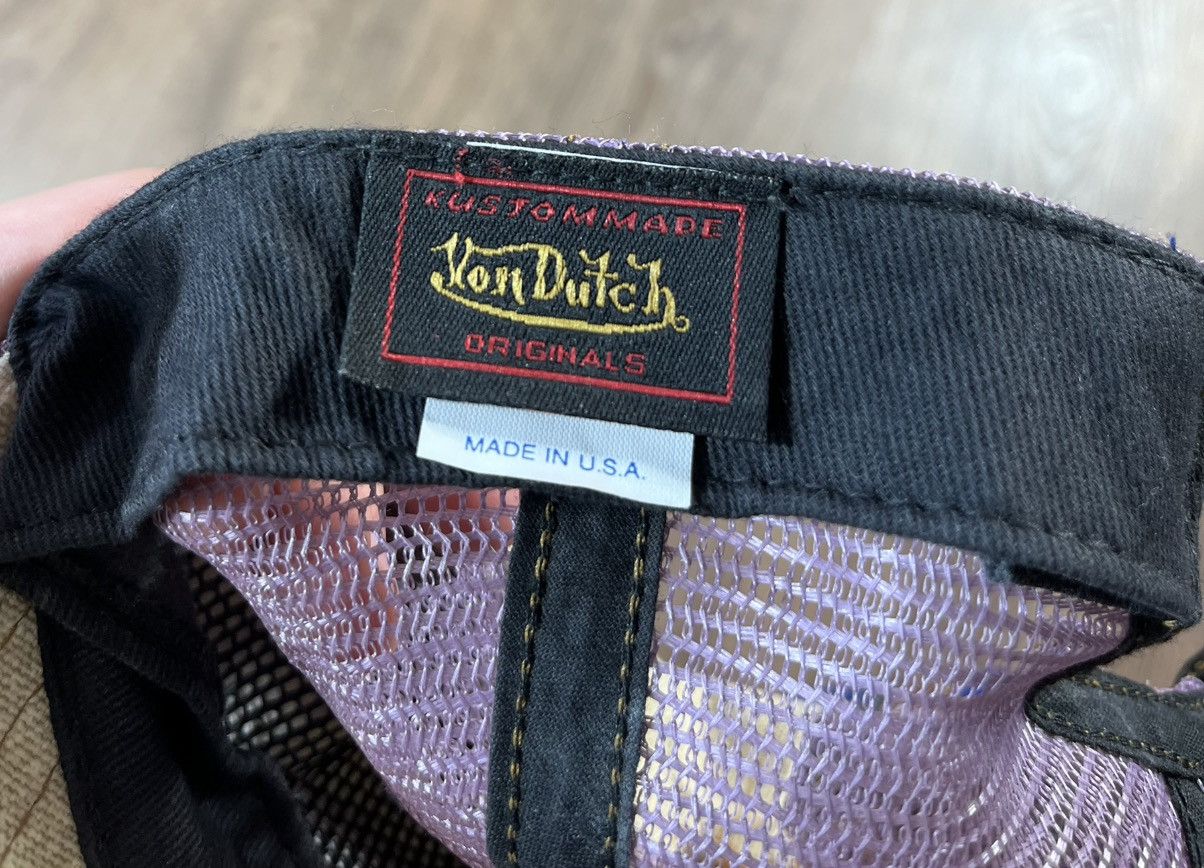 Von Dutch VINTAGE VON DUTCH TRUCKER HAT Y2K Size ONE SIZE - 9 Thumbnail