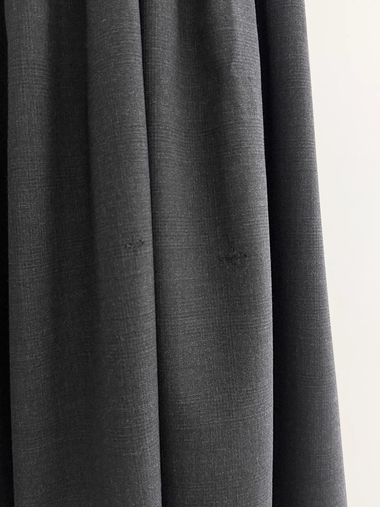Comme des Garcons CDG Irregular Ruffled Strap Skirt Deep Gray Wool M Size M / US 6-8 / IT 42-44 - 9 Thumbnail