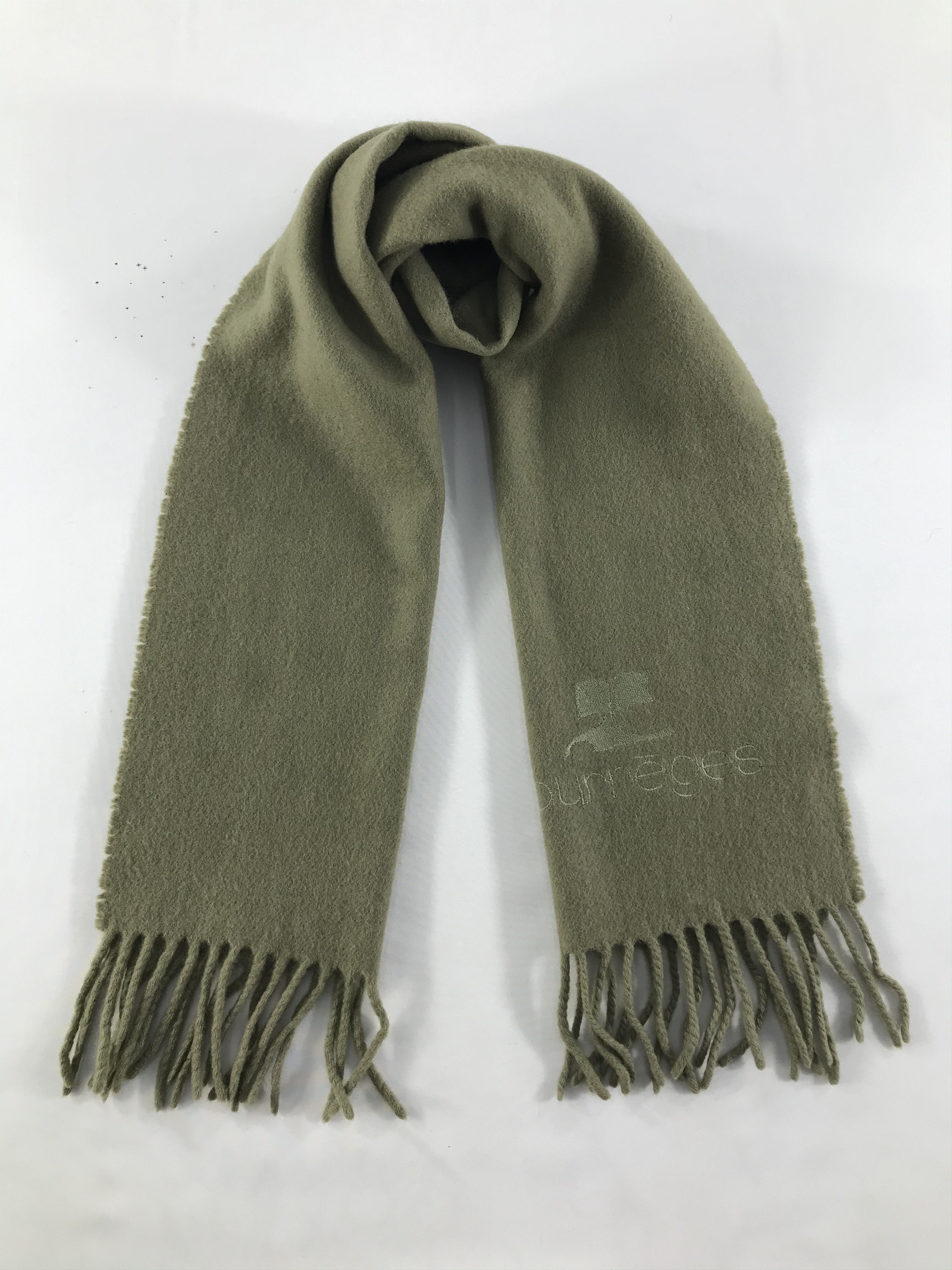 Courreges × Vintage Courreges Homme Scarf / Muffler / Neckwear - WW2311 Size ONE SIZE - 1 Thumbnail