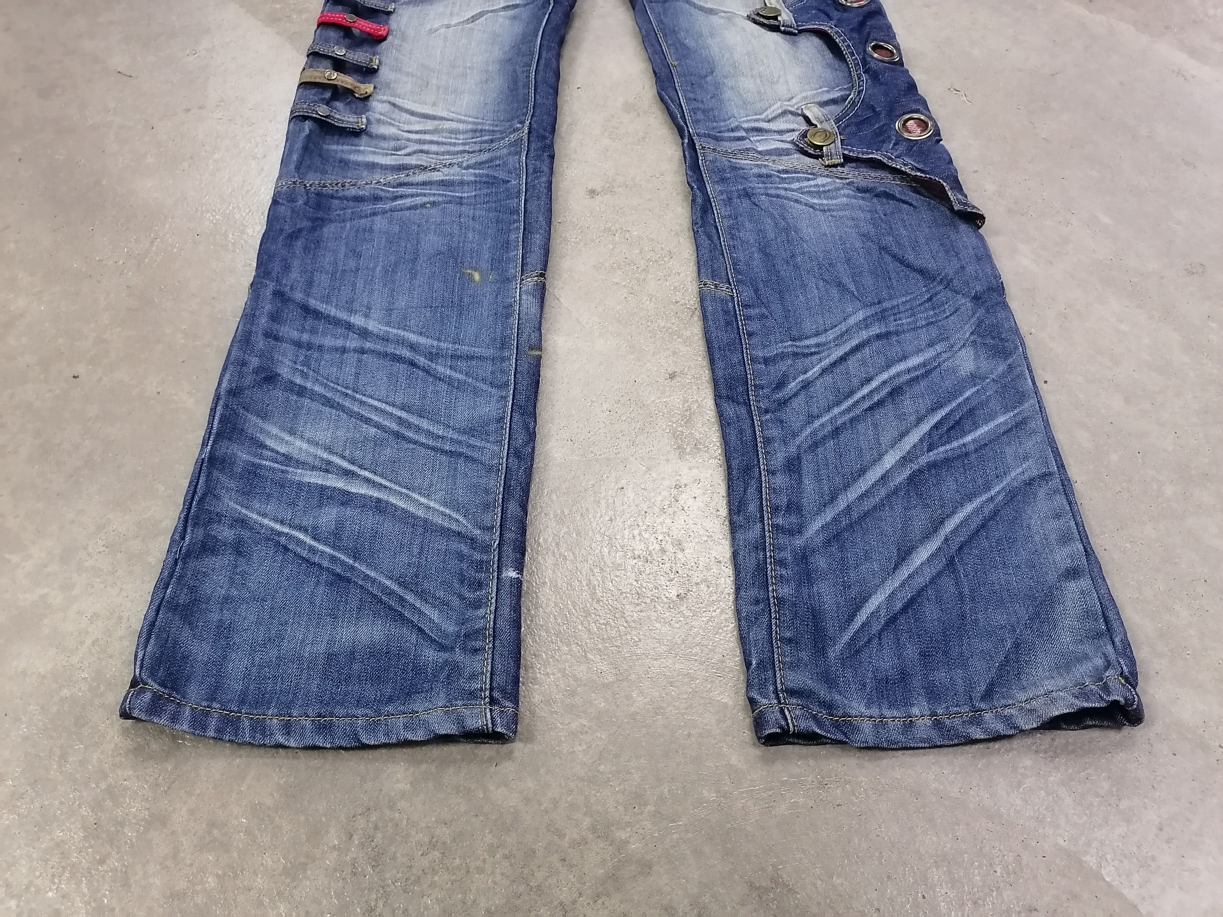 Just Cavalli × Seditionaries Seditionaries Bondage Just Cavalli Distressed Denim Pants Size US 29 - 2 Thumbnail