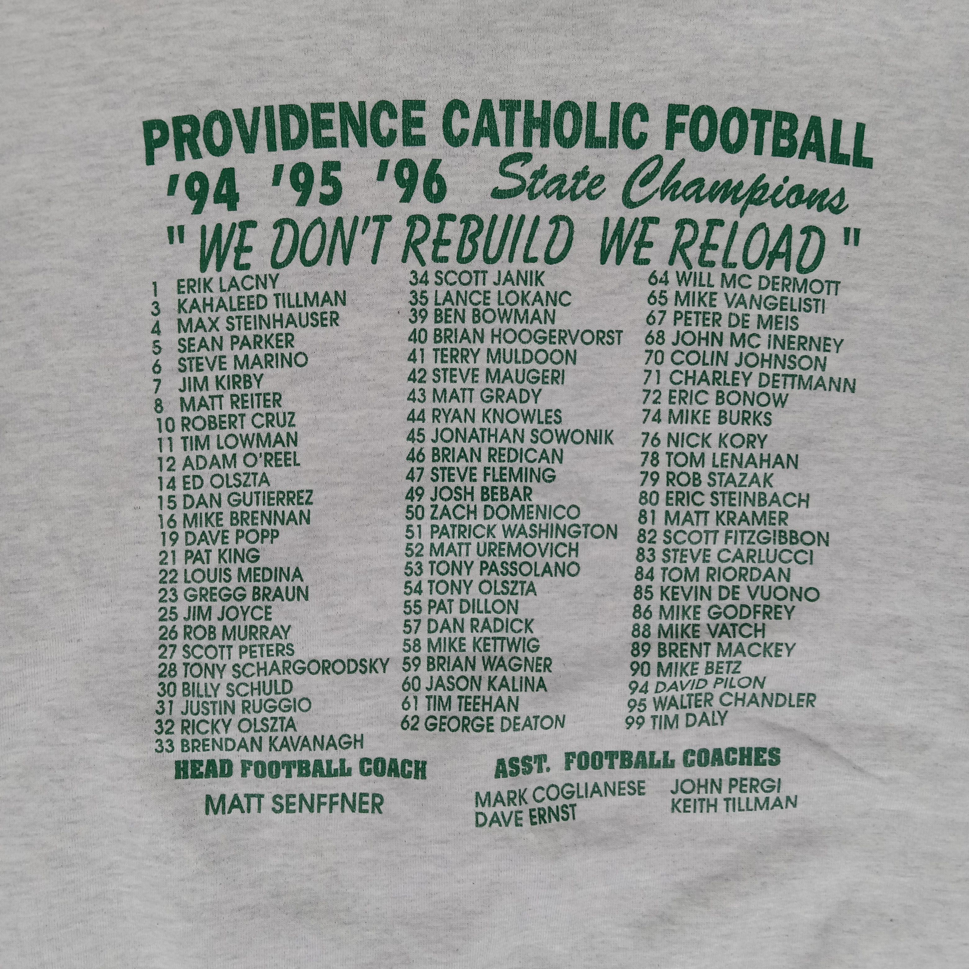 Vintage Vintage 90's Providence Catholic Football Sweatshirt Size US XL / EU 56 / 4 - 5 Thumbnail