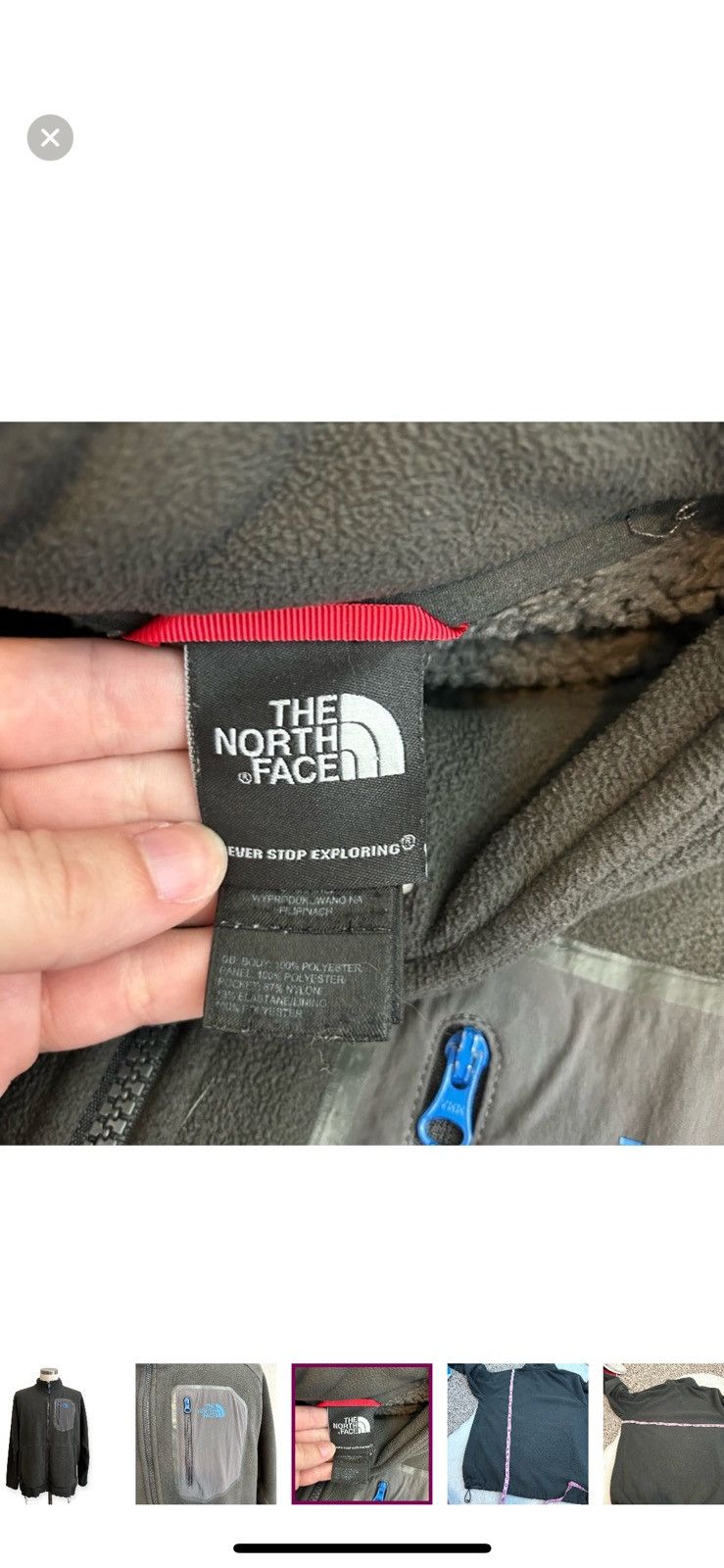 The North Face The north face XL grey jacket Size US XL / EU 56 / 4 - 3 Thumbnail