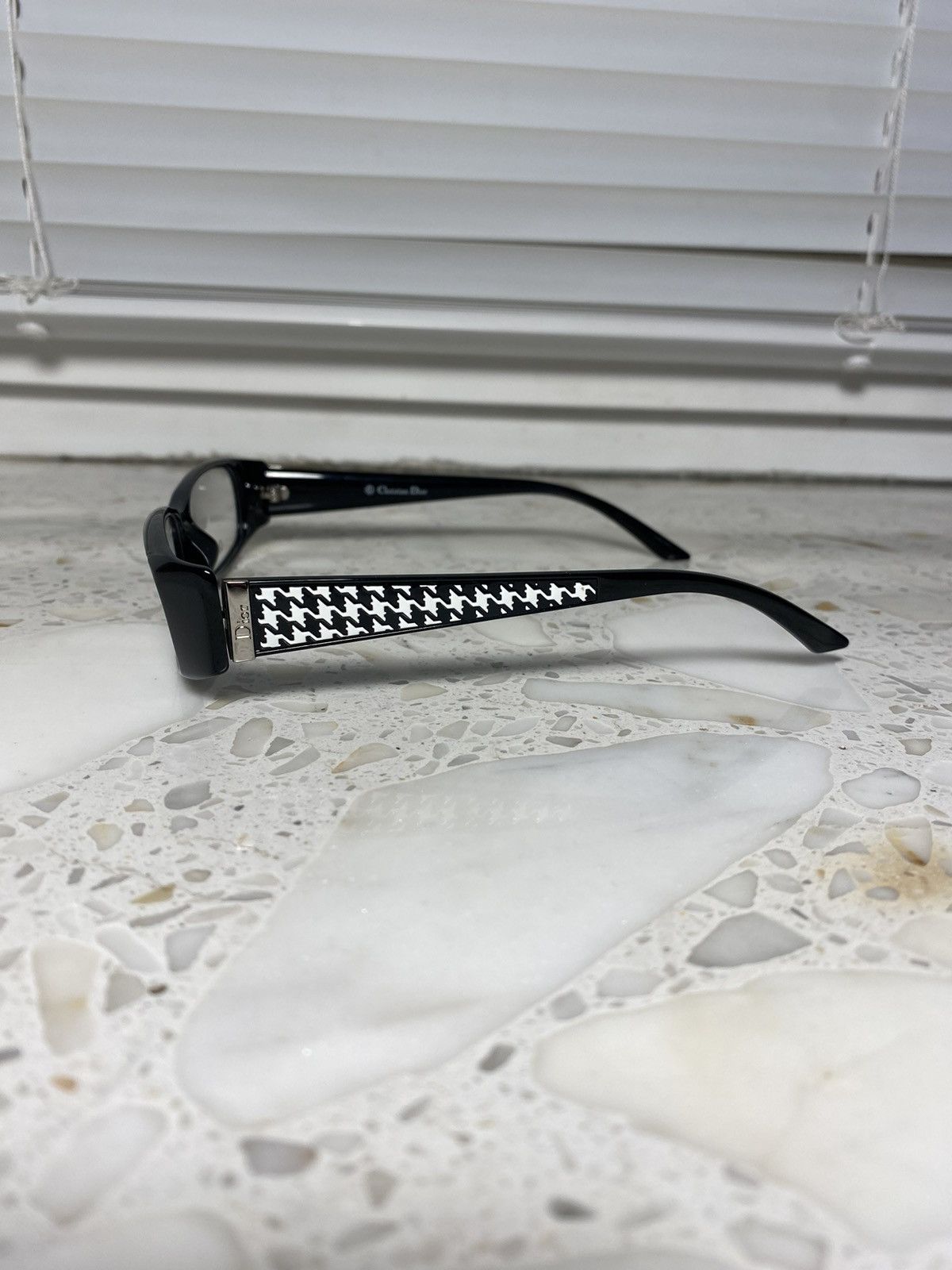 Dior × Vintage Dior Silver Tab Vintage Sunglasses Size ONE SIZE - 4 Thumbnail
