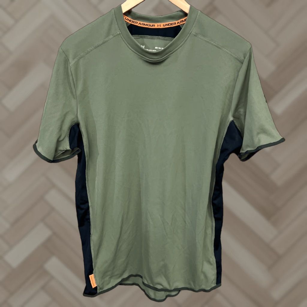 Under Armour Under Armour T-Shirt Mens Medium Iso-Chill Trek Shirt Green Size US M / EU 48-50 / 2 - 1 Thumbnail