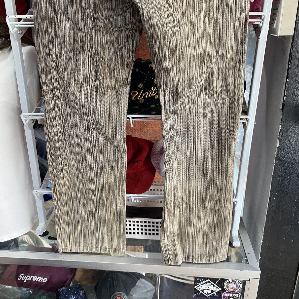 semanticdesign Semanticdesign Japanese Brand Hickory Stripe Denim Jeans Size US 30 / EU 46 - 12 Thumbnail