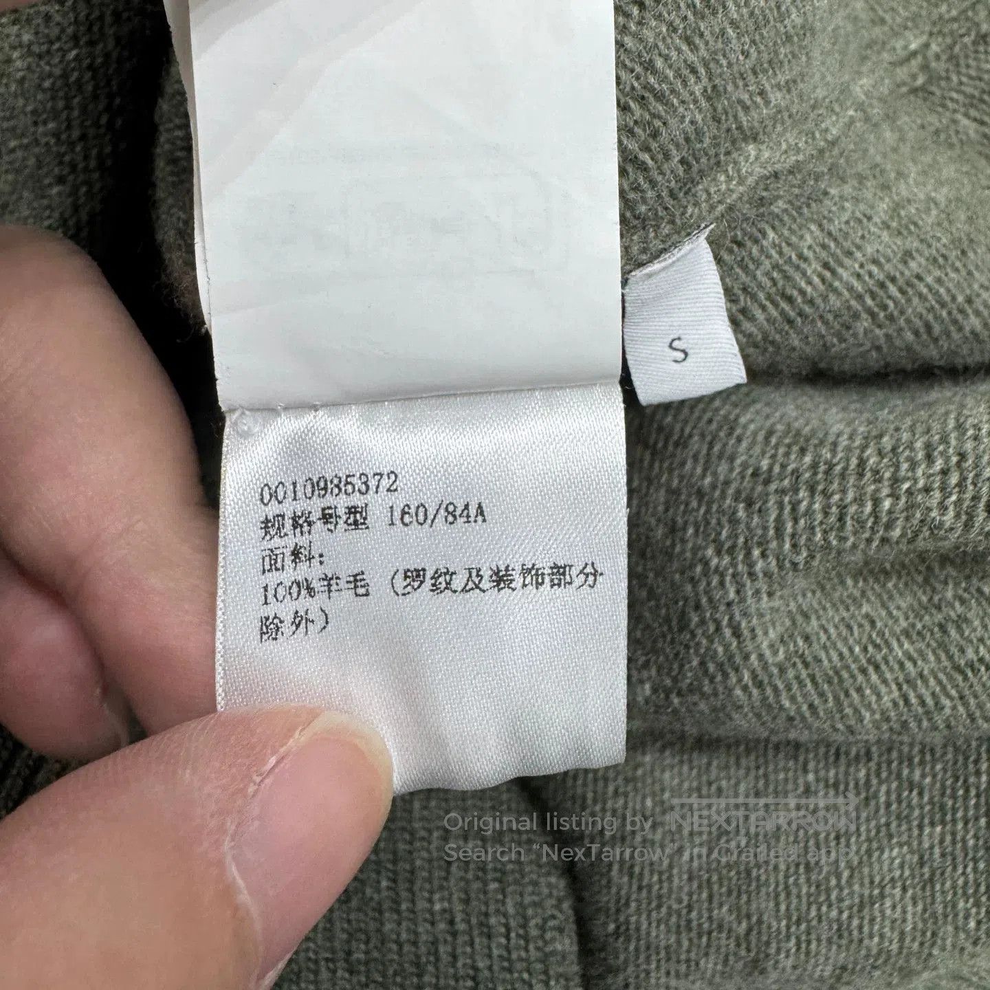 Loewe LOEWE x Suna Fujita Cartoon Embroidery Wool Cardigan. Size US S / EU 44-46 / 1 - 5 Thumbnail