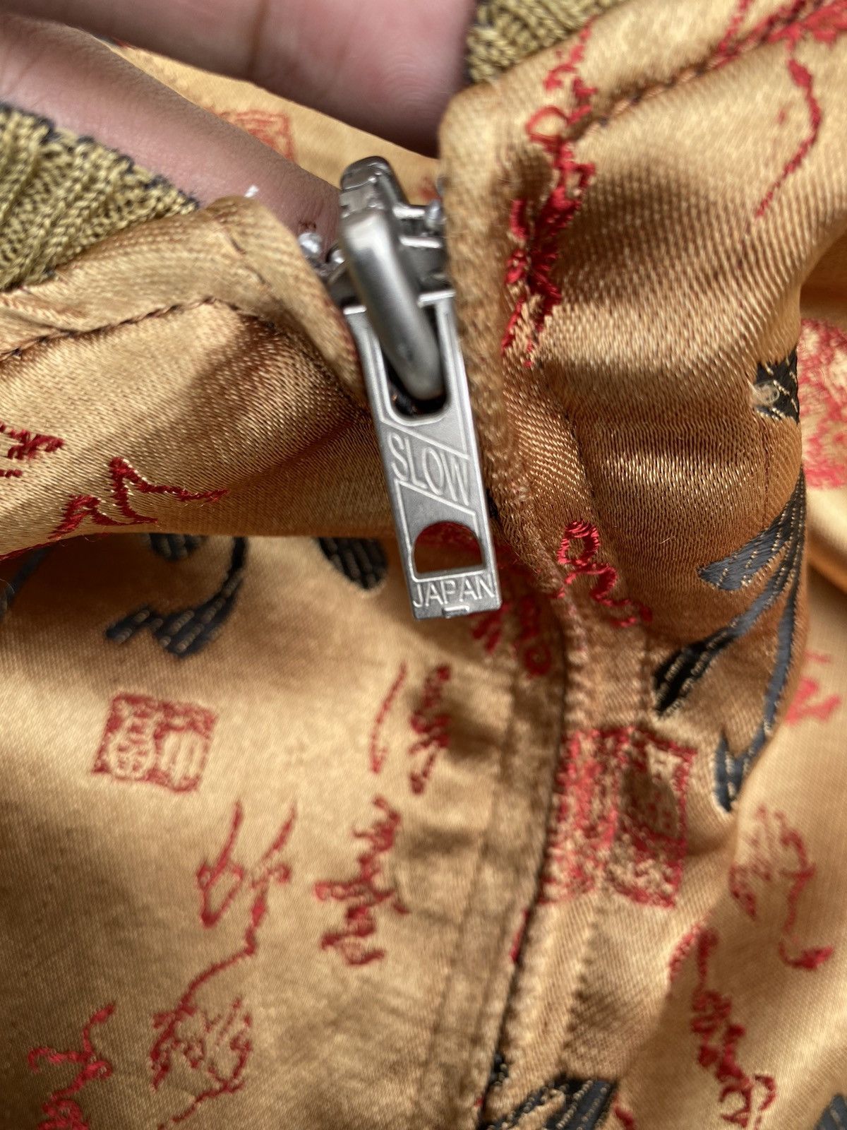 Japanese Brand Japanese Classic Script Skull Reversible Sukajan Jacket Size US S / EU 44-46 / 1 - 9 Thumbnail