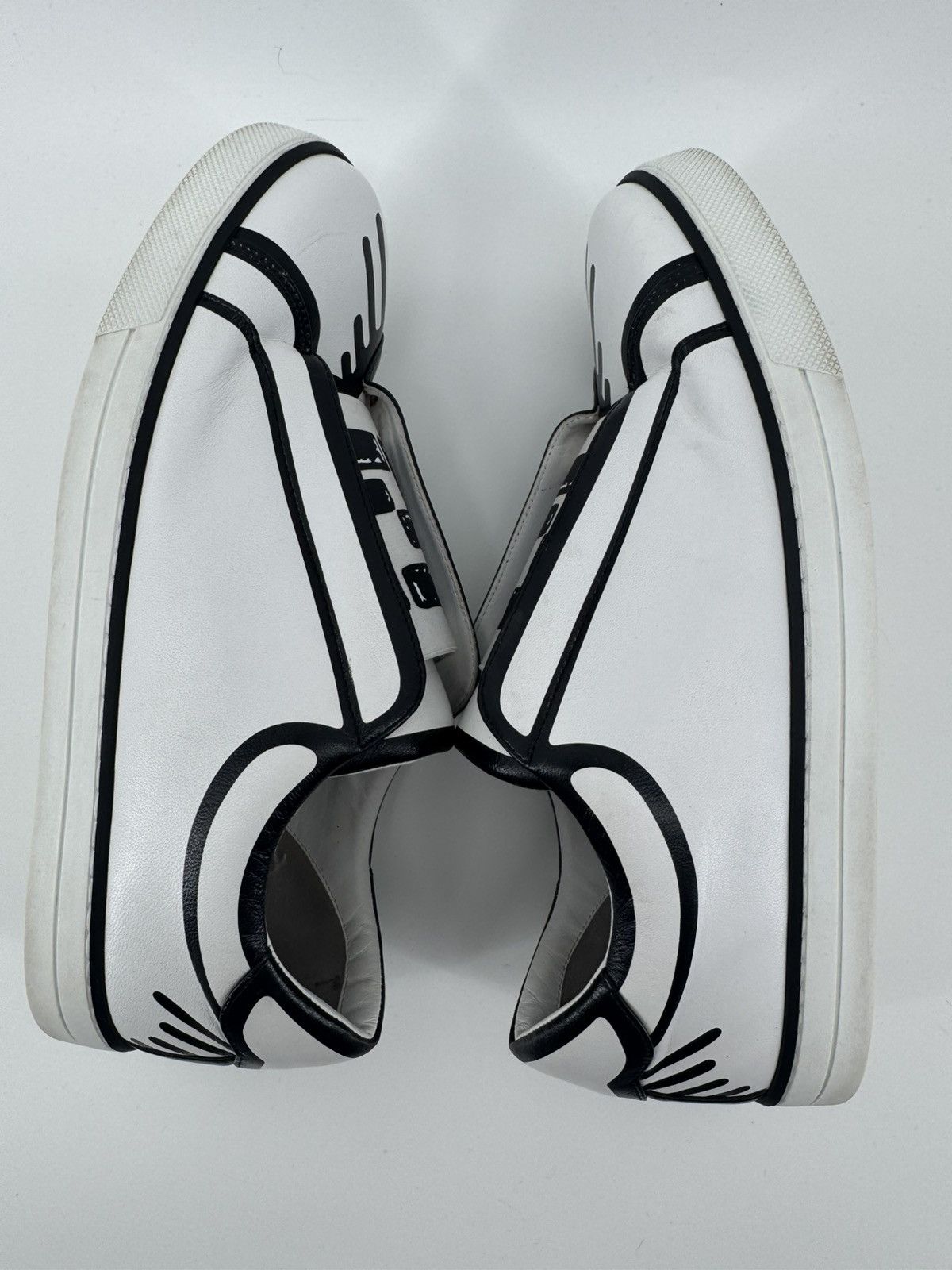 Fendi Fendi x Joshua Vides leather slip-on sneakers Size 38 Size US 8 / IT 38 - 7 Thumbnail