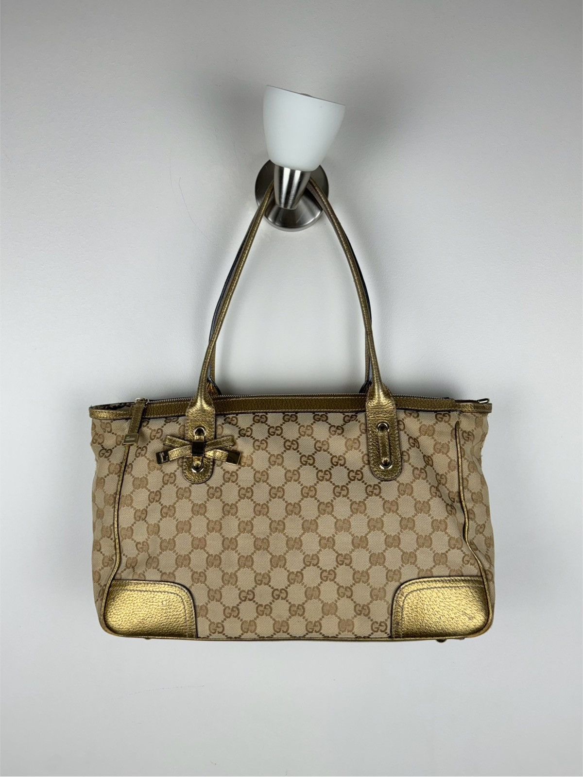 Gucci Handle bag Gucci GG monogram original casual luxury item Size ONE SIZE - 4 Thumbnail