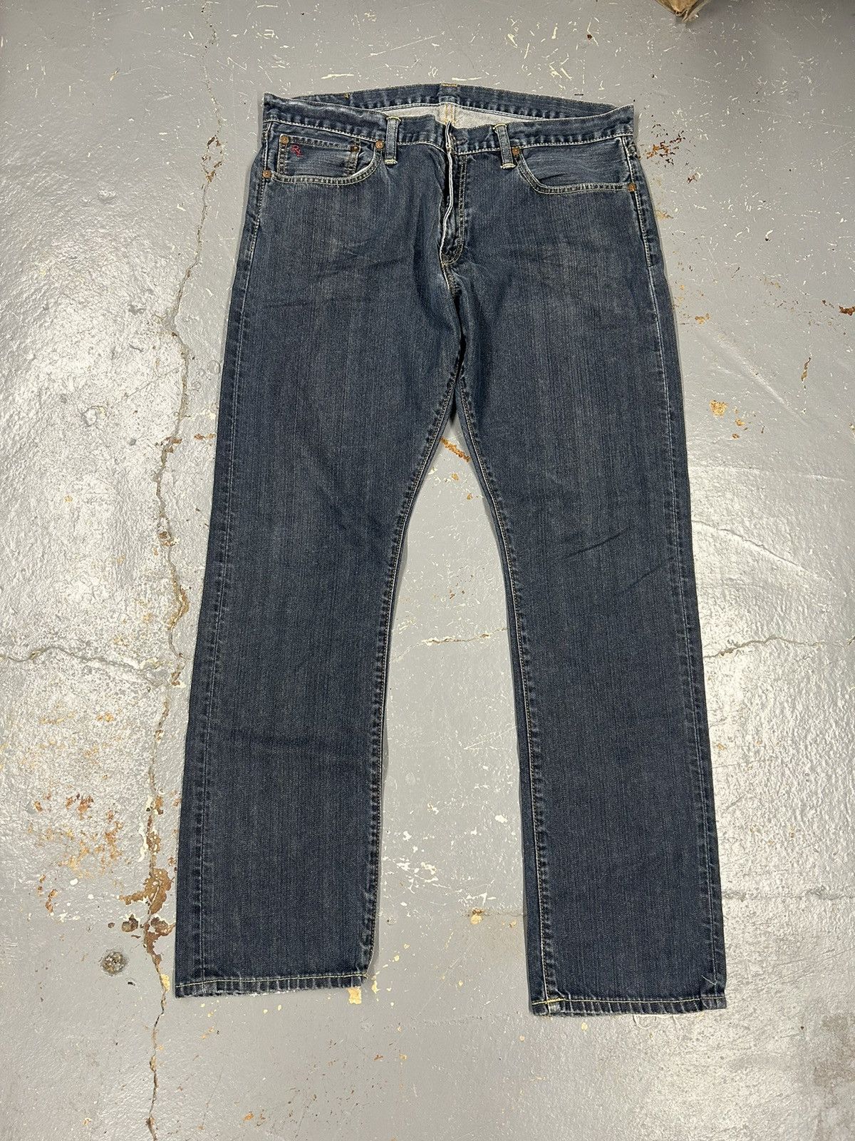 Polo Ralph Lauren × Vintage Crazy Vintage 90s Essential Polo Ralph Lauren Baggy Jeans Size US 36 / EU 52 - 1 Thumbnail