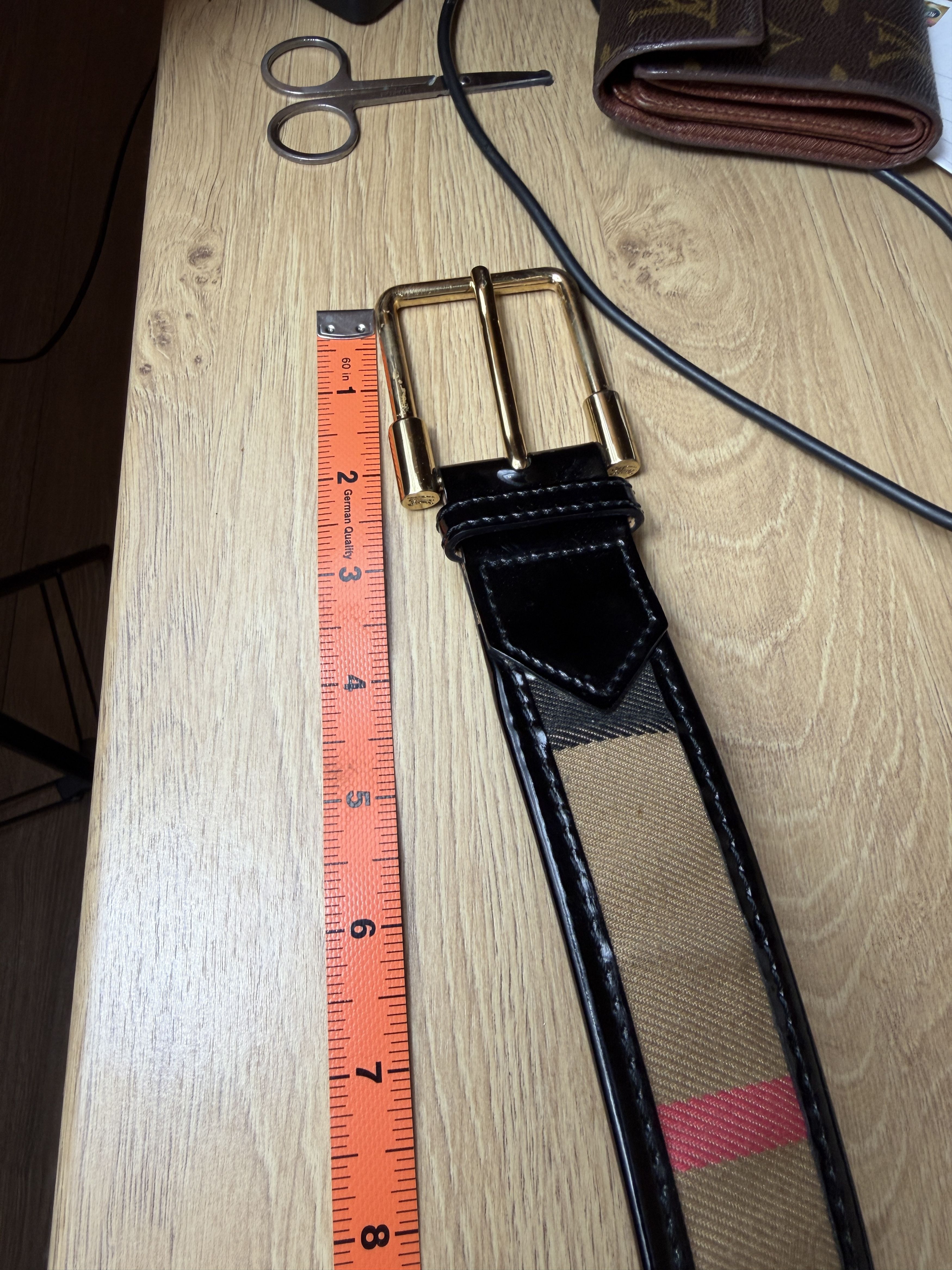 Burberry burberry novacheck belt Size ONE SIZE - 11 Thumbnail