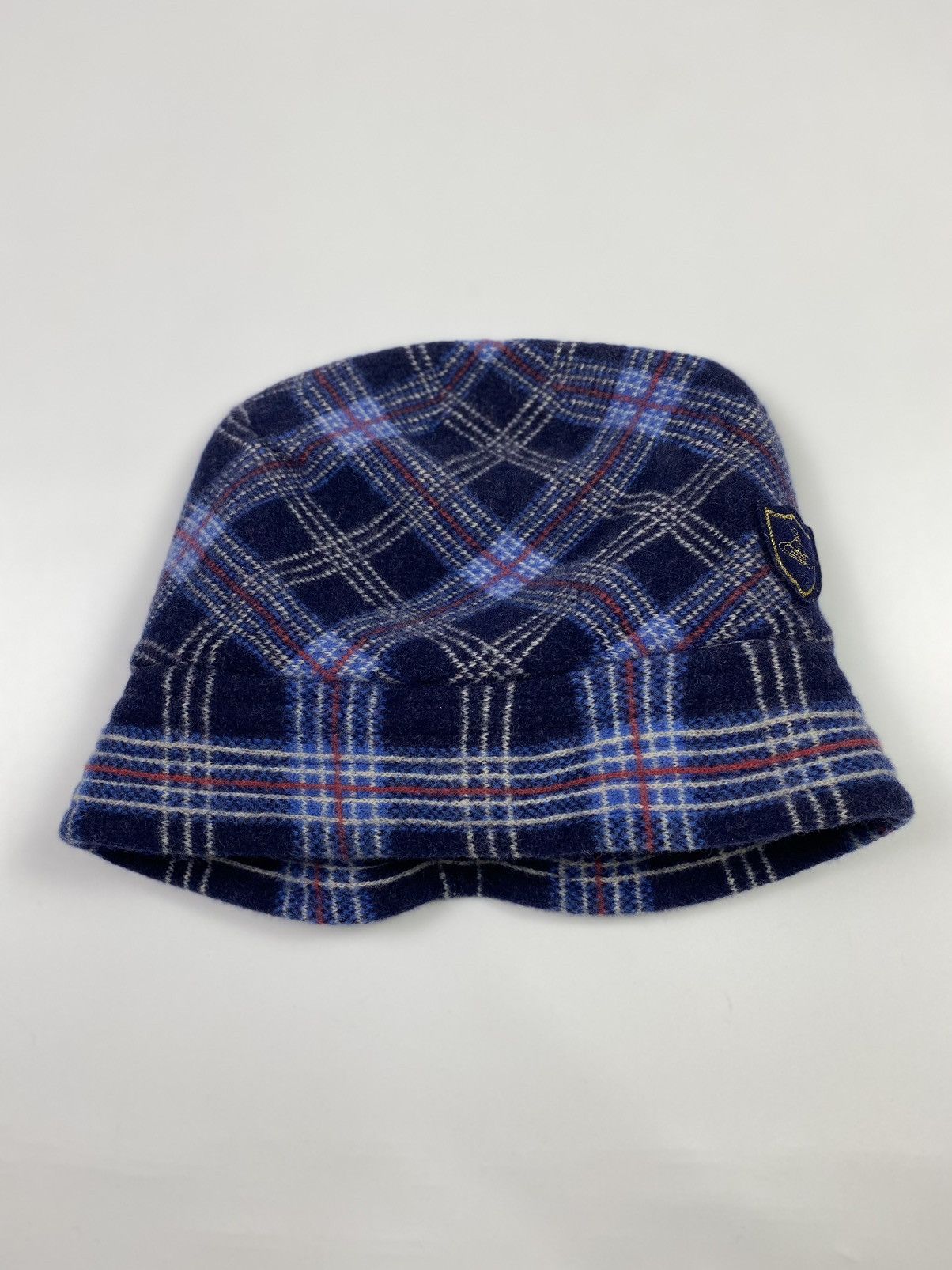 Designer × Vintage × Vivienne Westwood vivienne westwood wool bucket hat tartan Size ONE SIZE - 2 Thumbnail