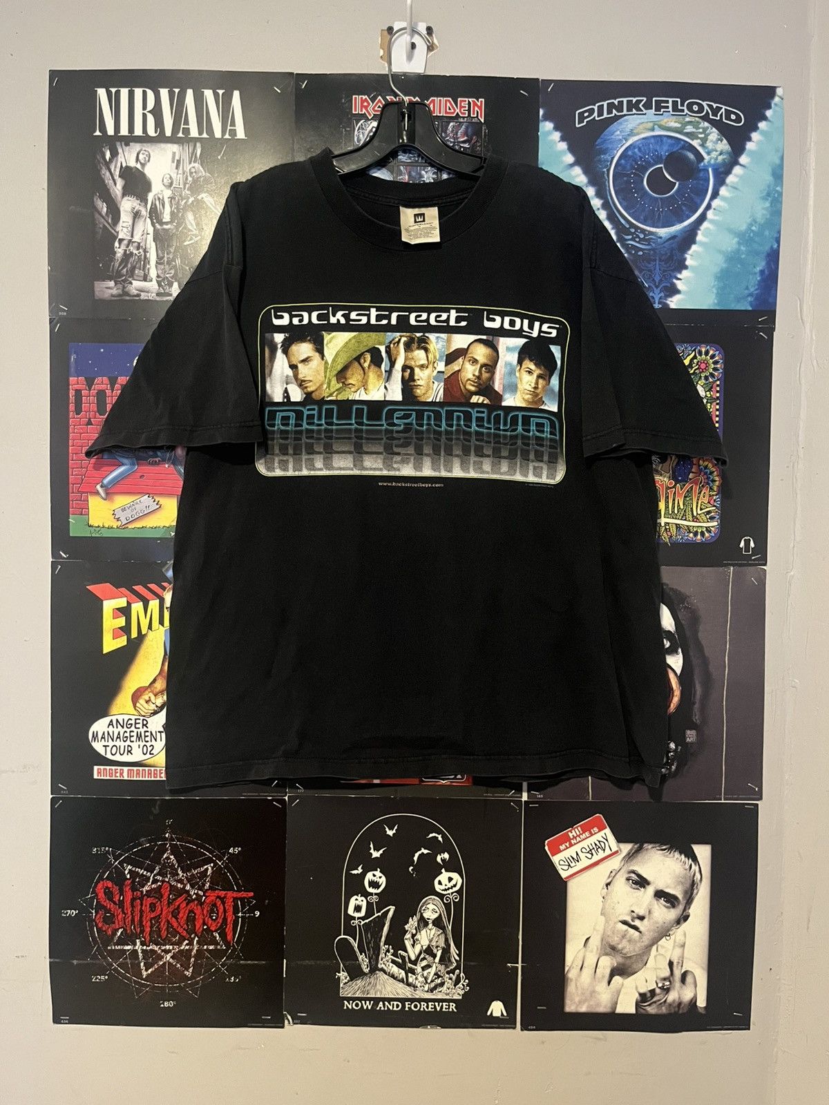 Tultex Vintage 1999 Backstreet Boys Millenium tour boxy faded tee Size US XL / EU 56 / 4 - 1 Thumbnail