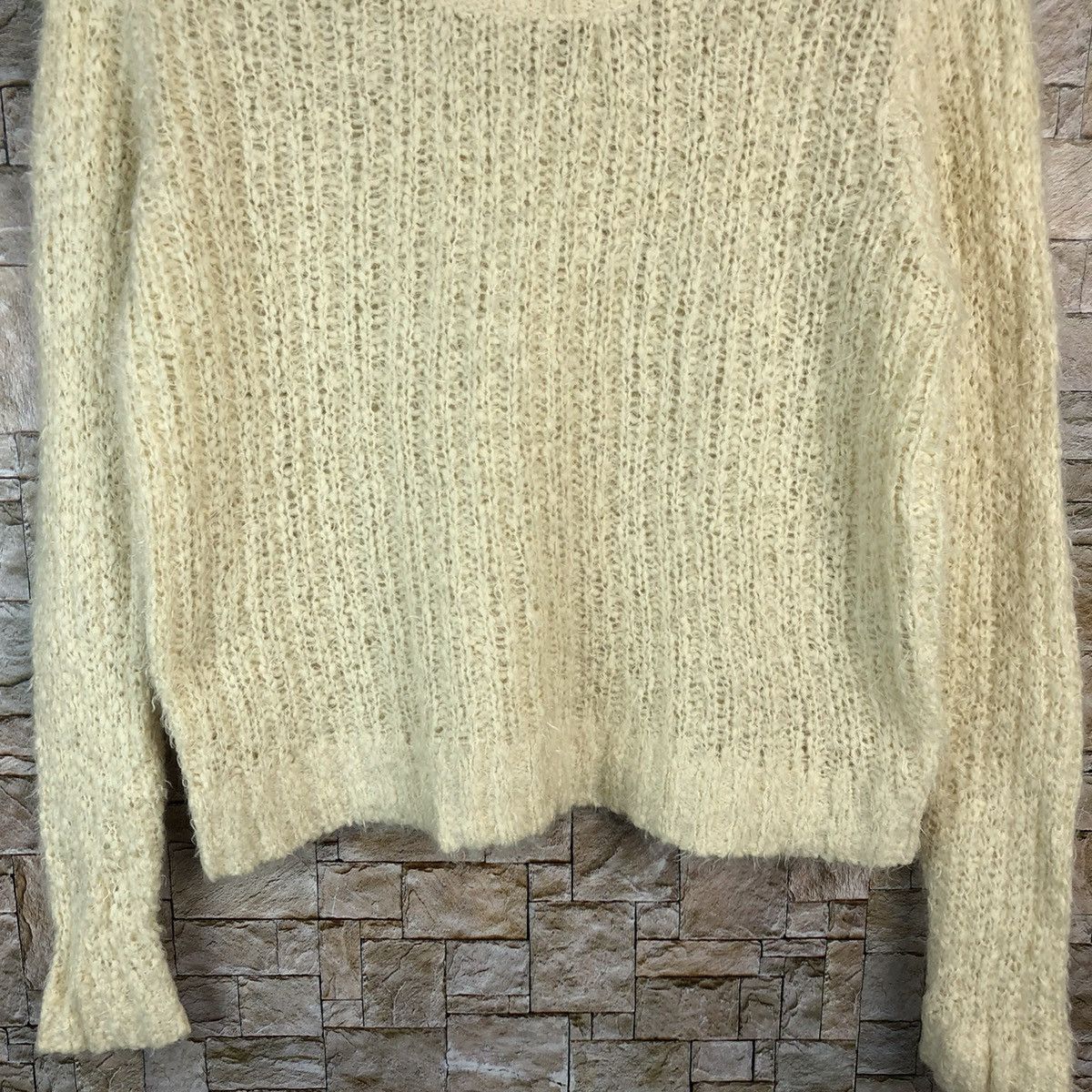 Homespun Knitwear × Japanese Brand × Vintage Vis Brown vintage japan Knitwear #A1234 Size S / US 4 / IT 40 - 6 Thumbnail