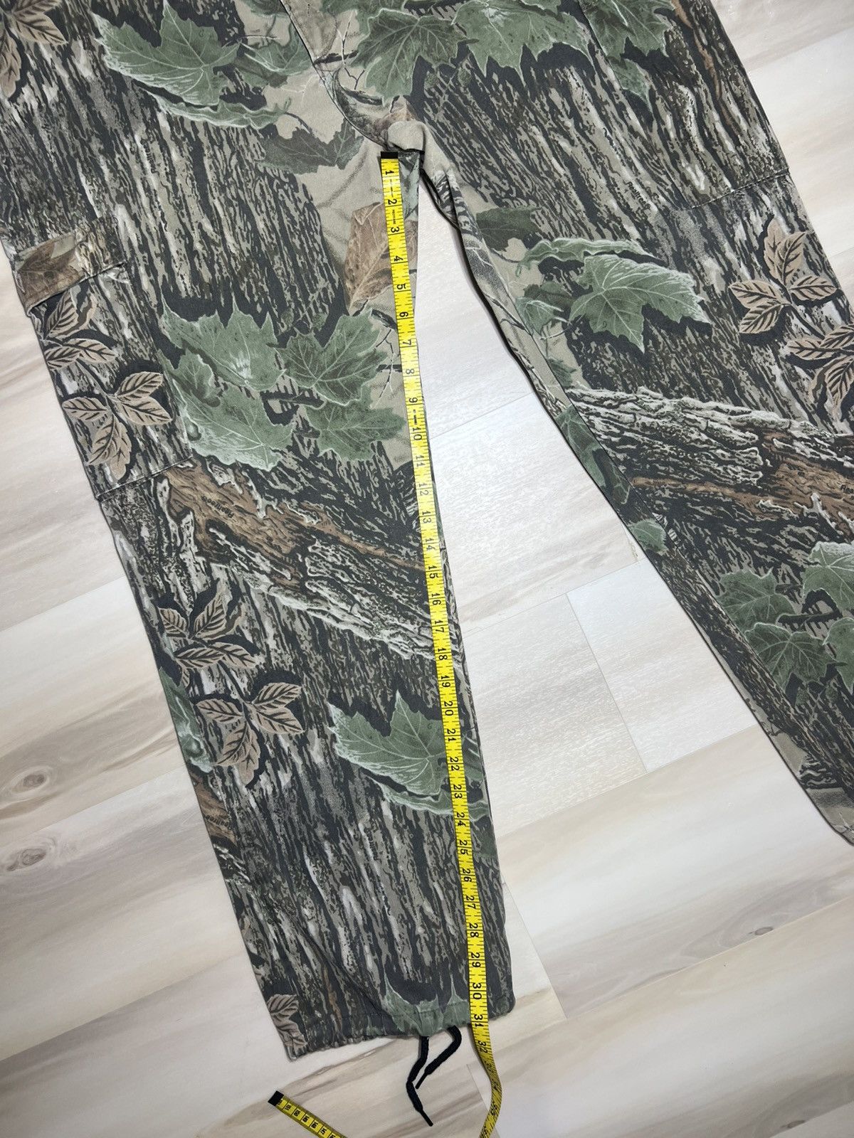 Realtree 90s y2k Liberty Hunting Camo cargo baggy drawstring ripstop Size US 34 / EU 50 - 7 Thumbnail