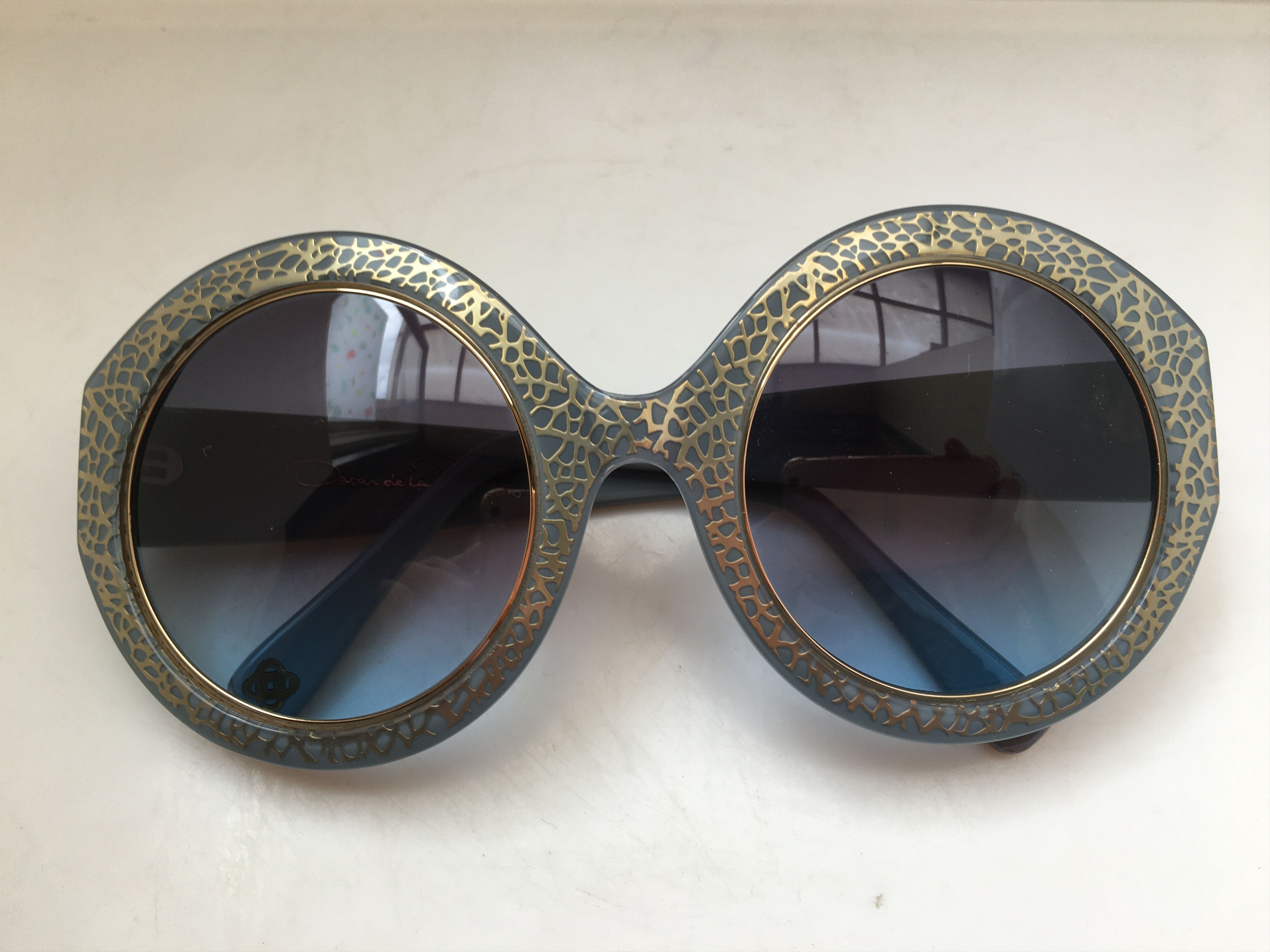 Other Handmade Oversize Round Sunglasses ROCKABILLY Frame Size ONE SIZE - 6 Thumbnail