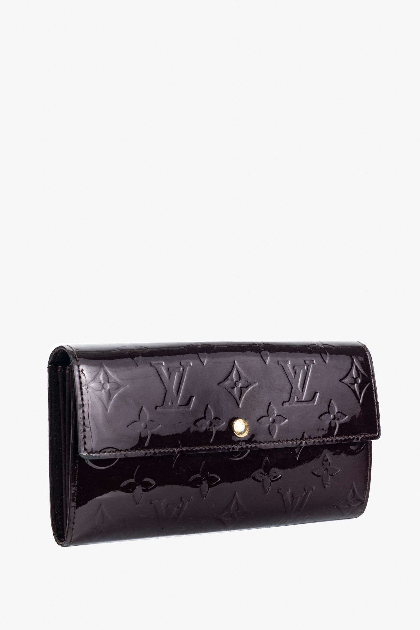 Louis Vuitton Louis Vuitton Sarah Amarante Monogram Vernis Leather Wallet Size ONE SIZE - 2 Thumbnail