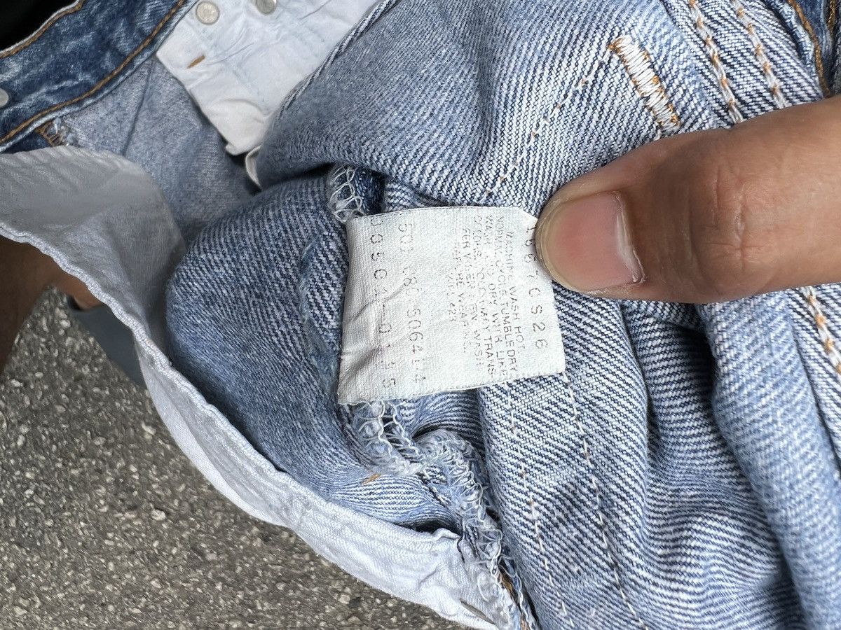 Levi's 11. Vintage 501 Levis Blue Basic Wash Size 30" / US 8 / IT 44 - 11 Thumbnail