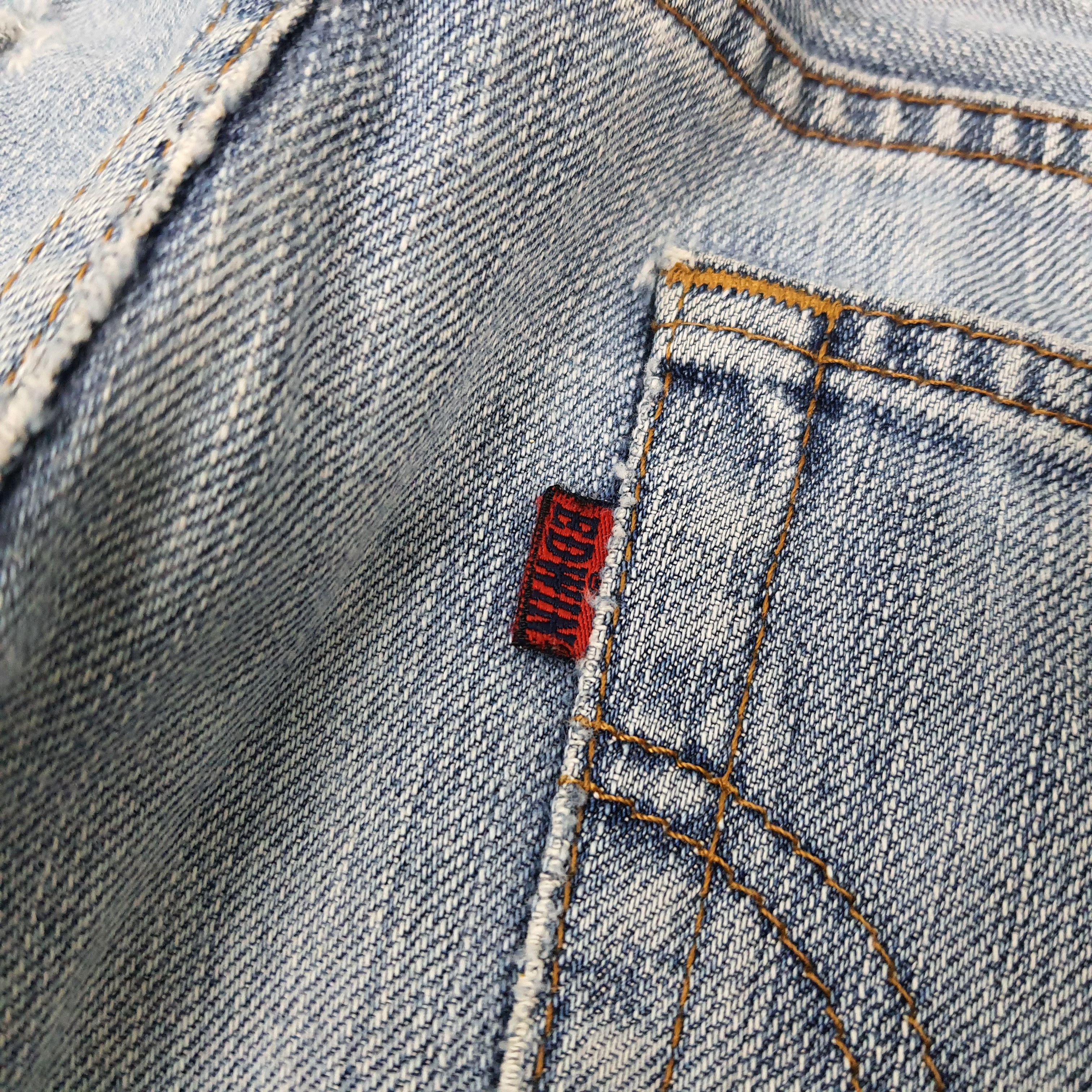 Edwin Vintage Edwin 503 Distressed Style Denim C272N24 Size US 29 - 8 Thumbnail