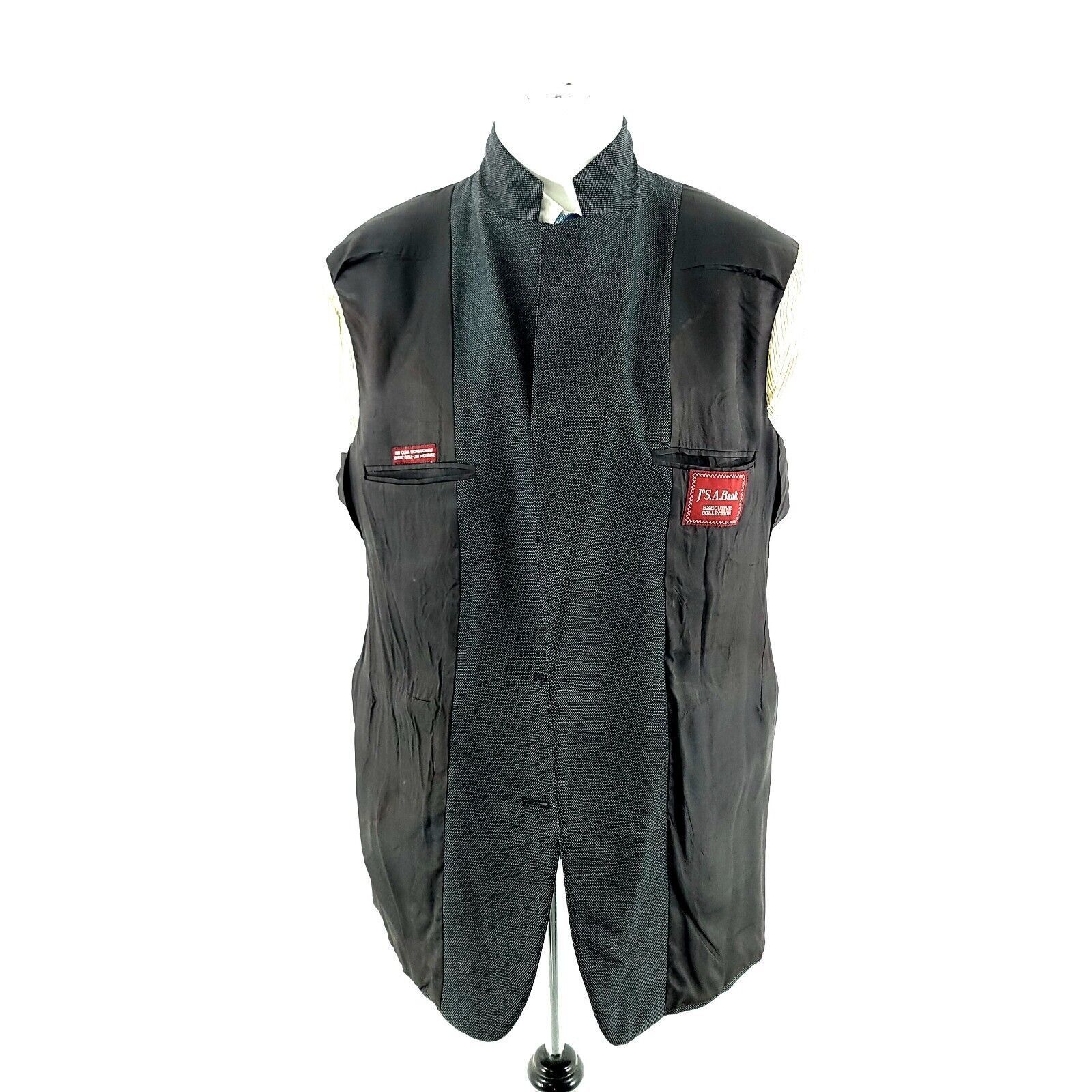 Jos. A. Bank Jos A Bank Thick Wool Executive Collection 2 Button Sport Co Size 40R - 8 Thumbnail