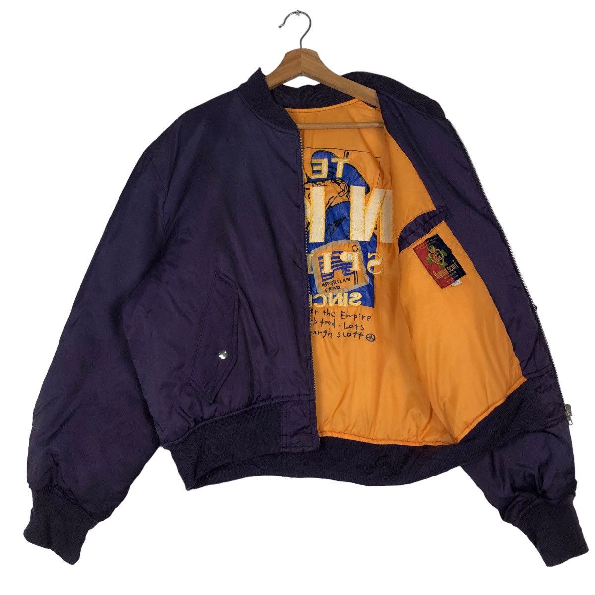 Hein Gericke 🔥90’s Vintage Bomber Jacket NKS Team Racing Big Logo Size US M / EU 48-50 / 2 - 2 Thumbnail