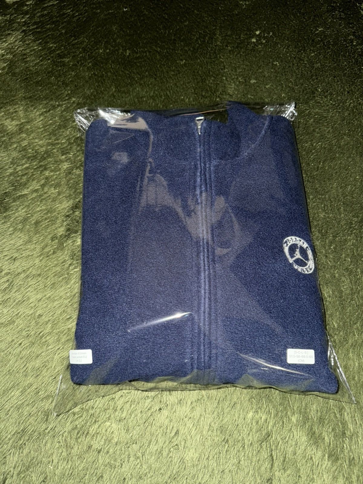 Jordan Brand × Union LA [L] Jordan x UNION Track College Jacket – Navy (US/EU) Size US L / EU 52-54 / 3 - 11 Thumbnail
