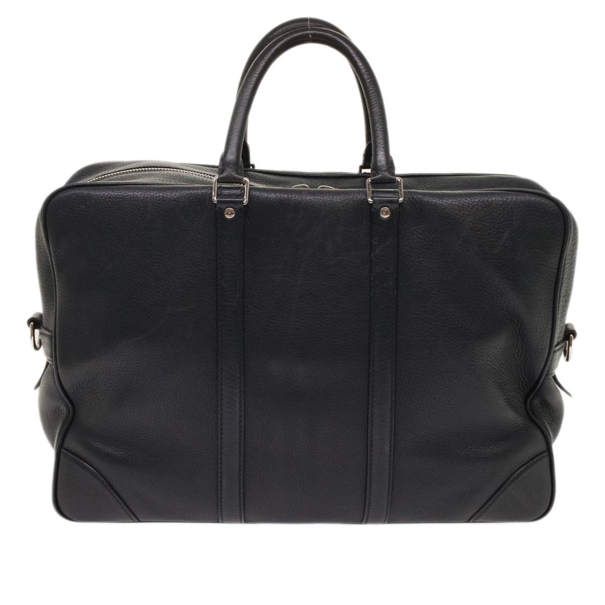 Louis Vuitton Naxos Black Leather Handbag (Pre-Owned) Size ONE SIZE - 1 Thumbnail