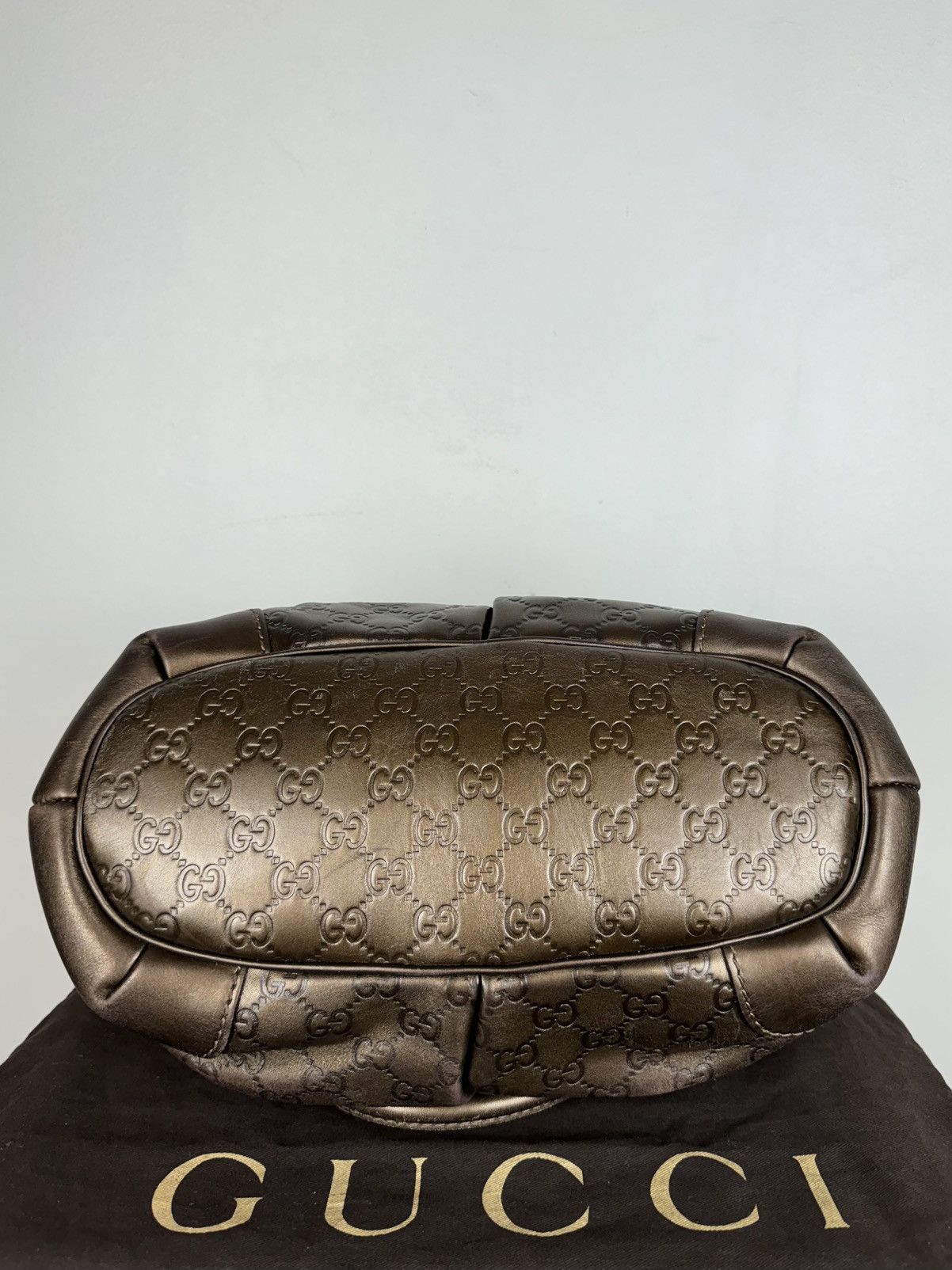Gucci Leather bag Gucci Sukey monogram GG original luxury item Size ONE SIZE - 5 Thumbnail