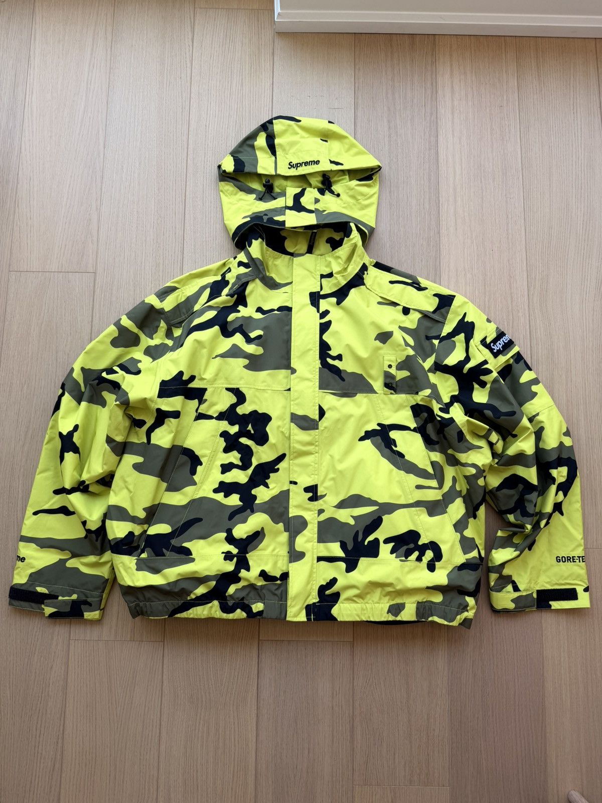 Supreme Gore Tex 2 in 1 Shell + Quilted Liner Vest Camo