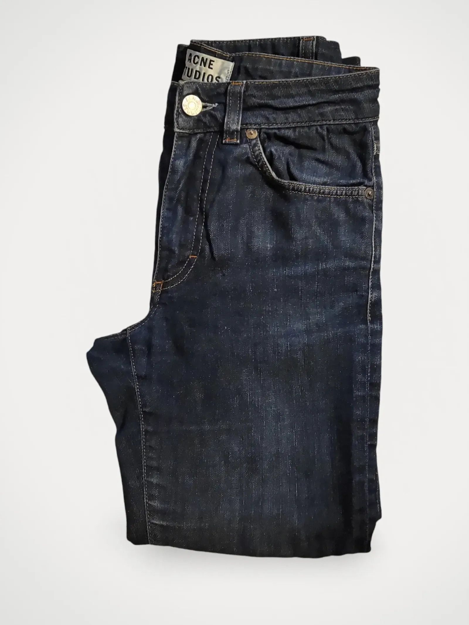 Acne Studios Acne Studios Needle Raw Jeans Size 24" / US 00 / IT 34 - 1 Thumbnail