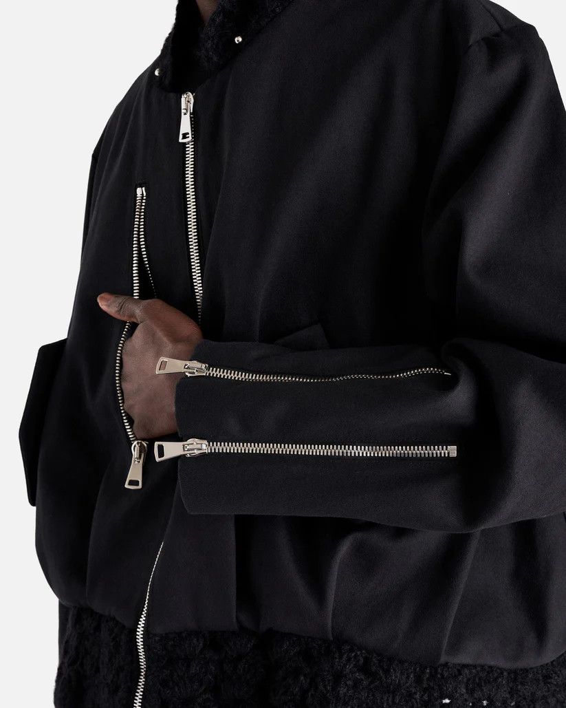 o1s1v1r1oon0925 Exclusive Ipstone Bomber Jacket in Black