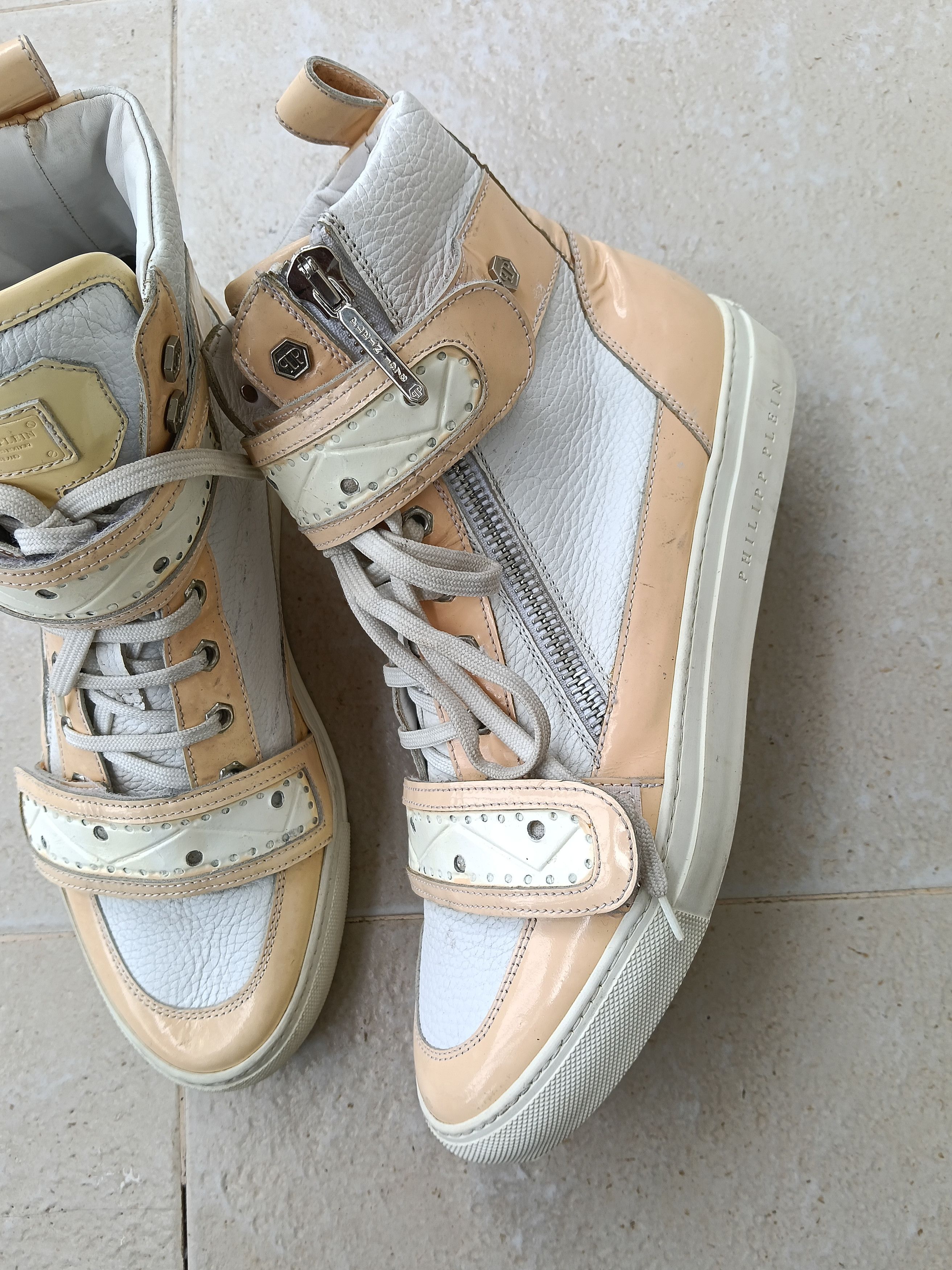 Philipp Plein Philip plein limited edition high top sneakers Size US 8 / EU 41 - 5 Thumbnail