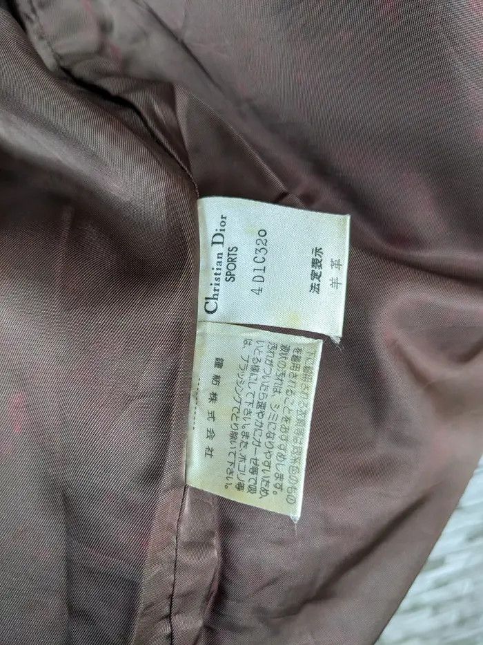 Christian Dior Monsieur × Vintage Vintage Christian Dior Padded Jacket Winterwear Fur Size US M / EU 48-50 / 2 - 12 Thumbnail