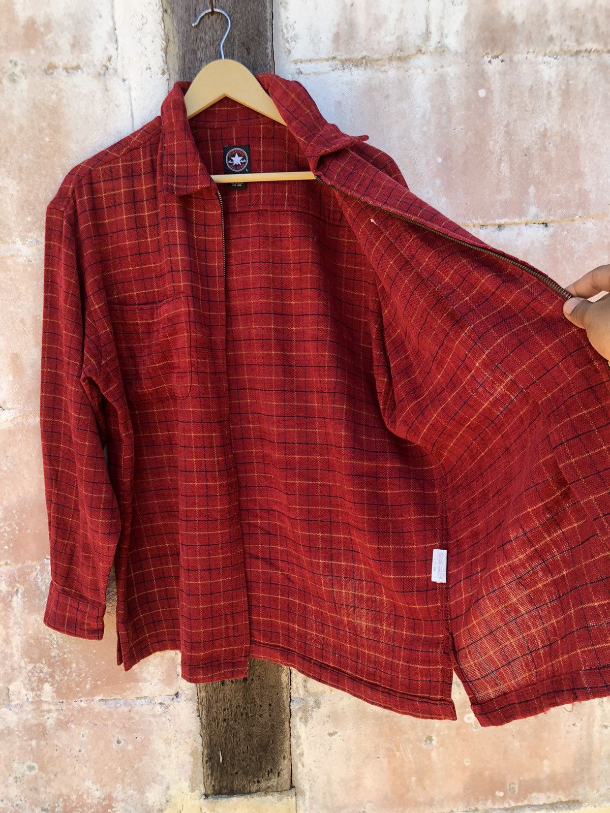 Converse × Flannel Converse All Stars Flannel Zipper Size US L / EU 52-54 / 3 - 5 Thumbnail