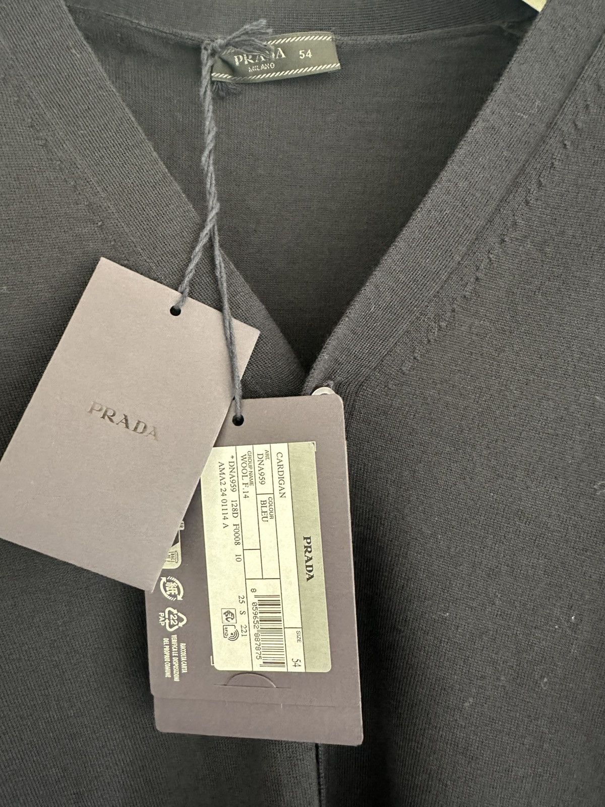 Prada Prada Cardigan 2024 Raf Simons Size US L / EU 52-54 / 3 - 6 Thumbnail