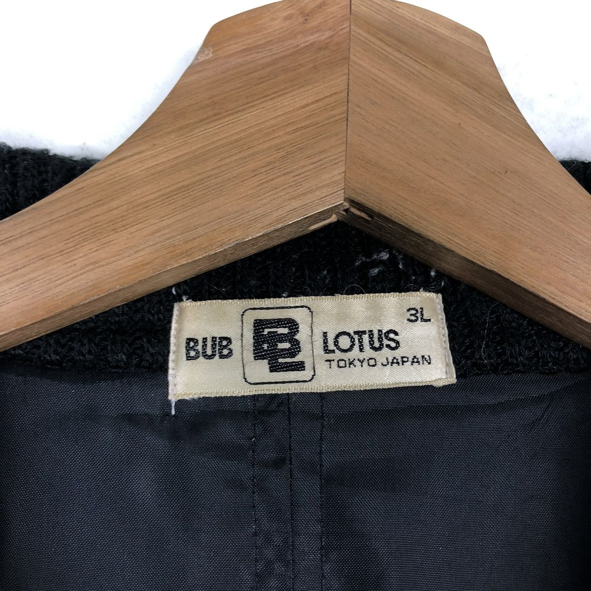 Japanese Brand 🔥VINTAGE WOOL BOMBER JACKET LOTUS TOKYO JAPAN ISSEY MIYAKE Size US L / EU 52-54 / 3 - 19 Thumbnail