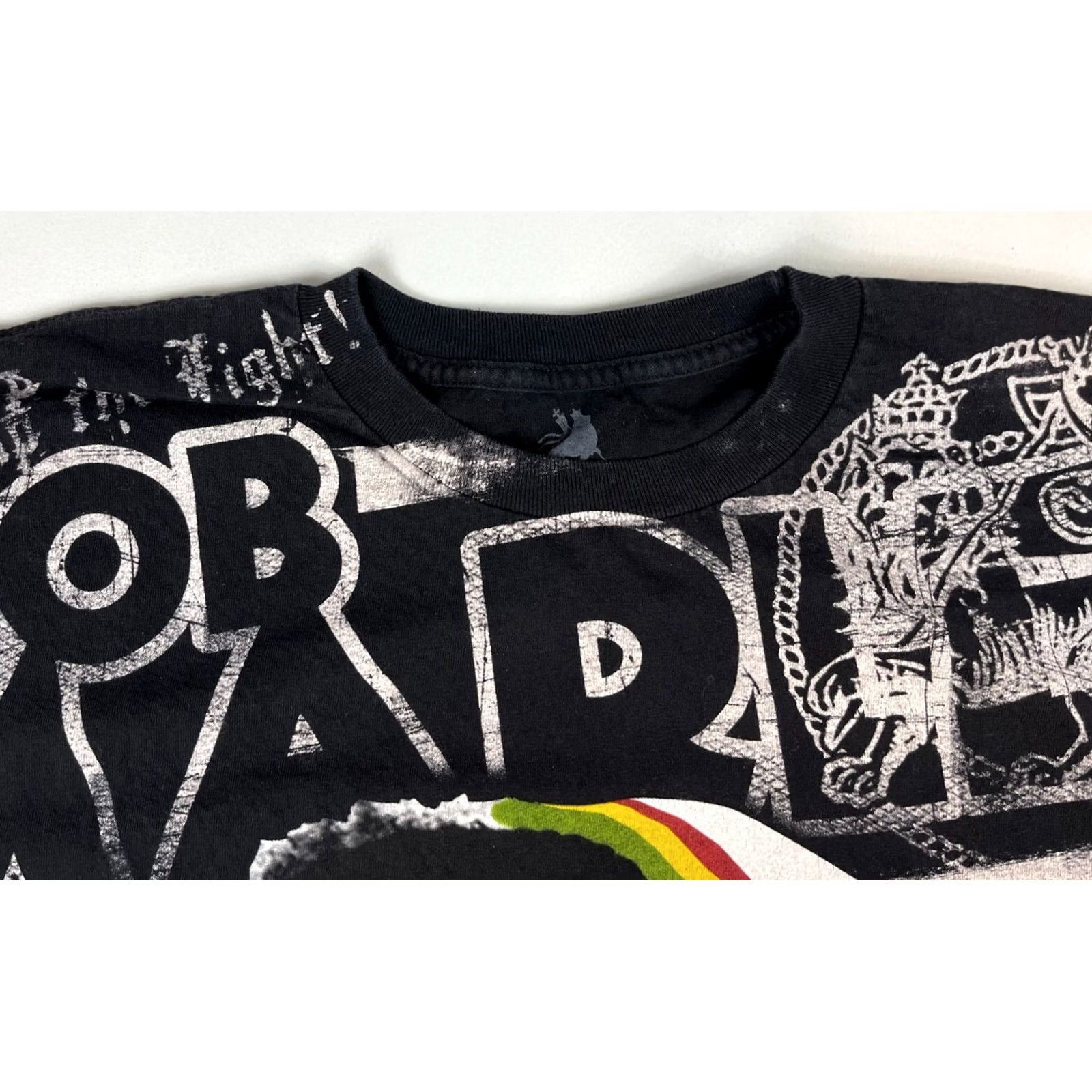 Vintage VINTAGE Zion Rootswear Bob Marley 2011 Songs of Freedom 1979 T-Shirt Sz 2XL Black Cotton Crew Neck Short Sleeve Mens Graphic Print Music 2010-2019 Size US XXL / EU 58 / 5 - 5 Thumbnail