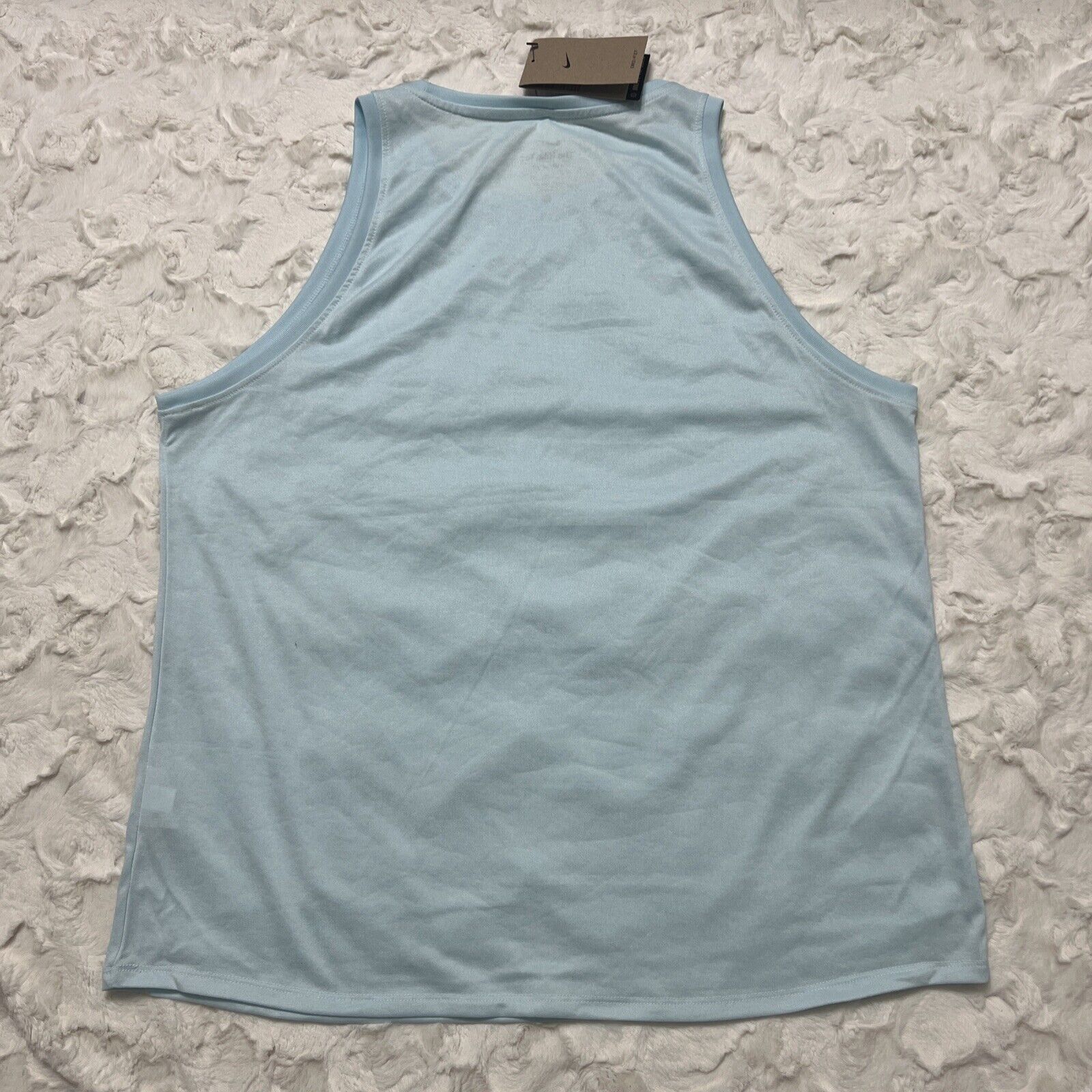 Nike The Nike Tee Light Blue Basketball Sleeveless T-Shirt XL Size XL / US 12-14 / IT 48-50 - 4 Thumbnail