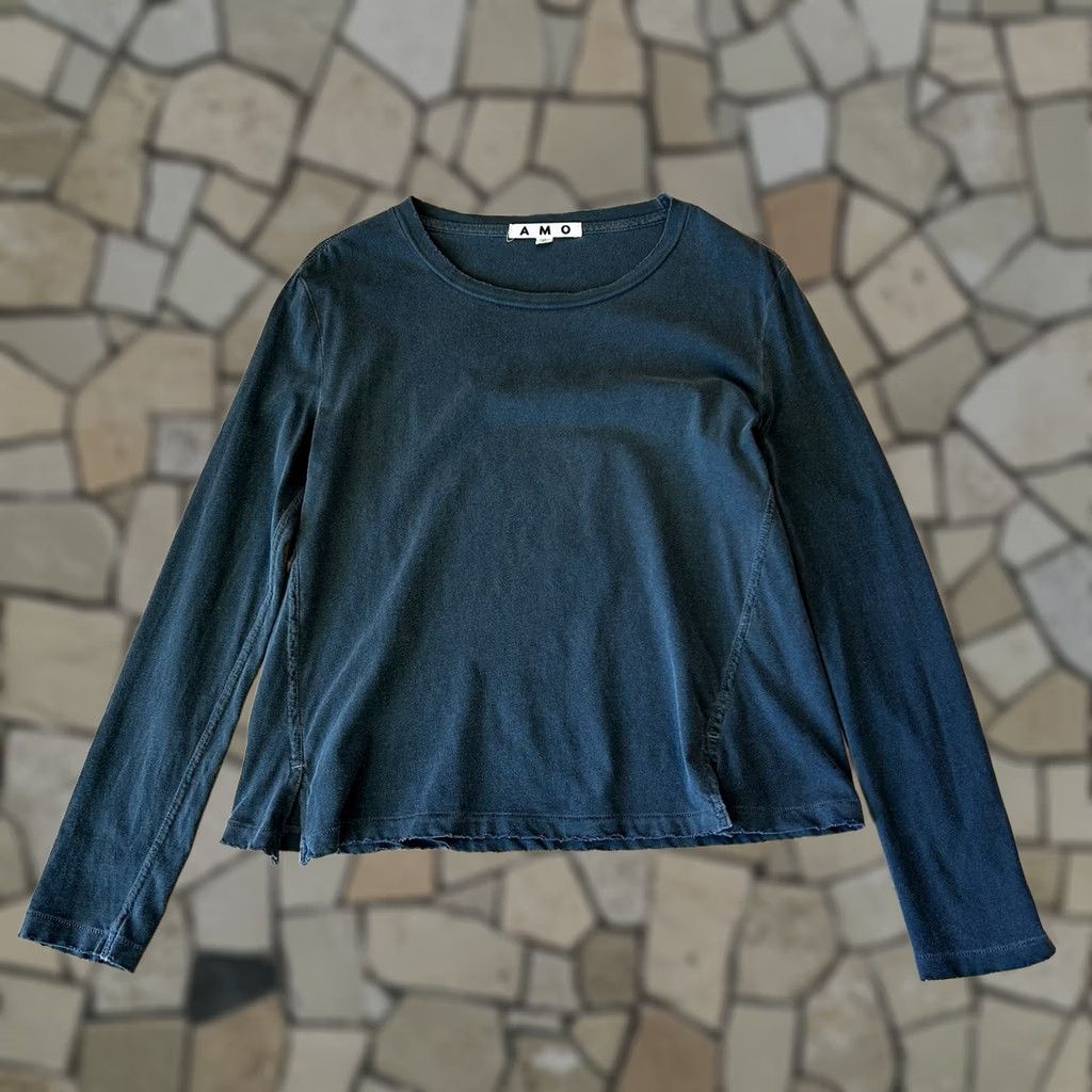 AMO VINTAGE AMO Denim Distressed Shirt Long Sleeve Women’s XS Size XS / US 0-2 / IT 36-38 - 1 Thumbnail