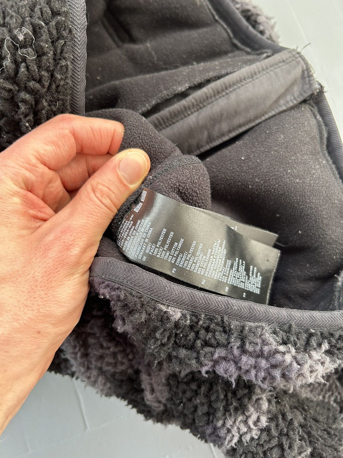 Japanese Brand × Uniqlo Uniqlo fleece jacket sherpa camo printed Size US M / EU 48-50 / 2 - 6 Thumbnail