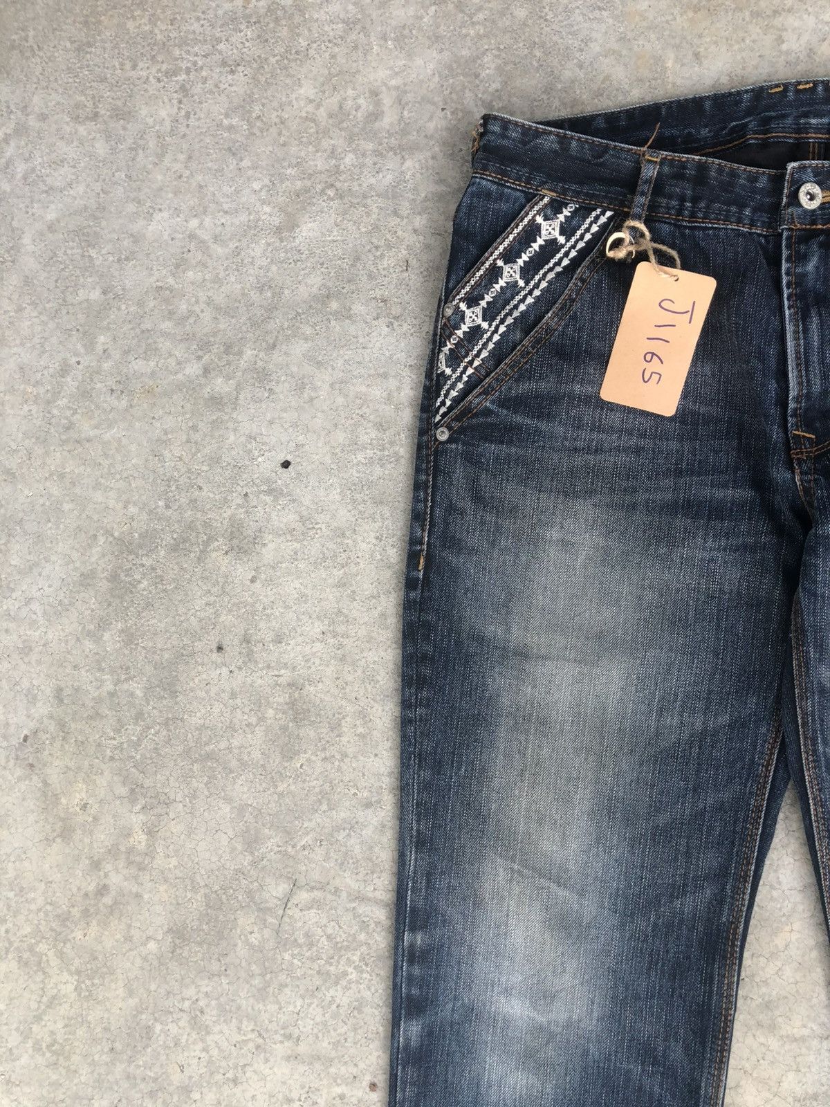 If Six Was Nine Hideway Nicole Flared Jeans Navajo Style Size US 32 / EU 48 - 4 Thumbnail