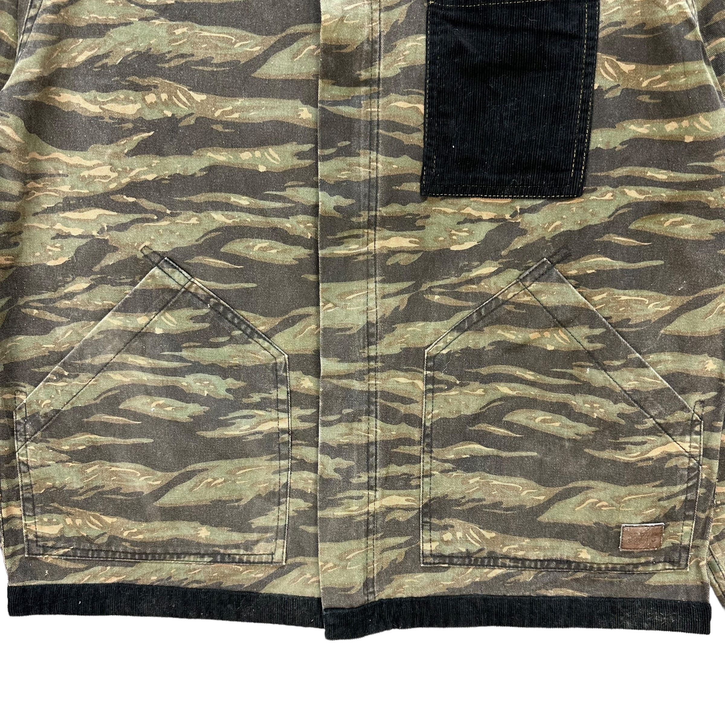Billabong Billabong Camo Tiger Striped Chore Jacket #A33-0770 Size US L / EU 52-54 / 3 - 3 Thumbnail