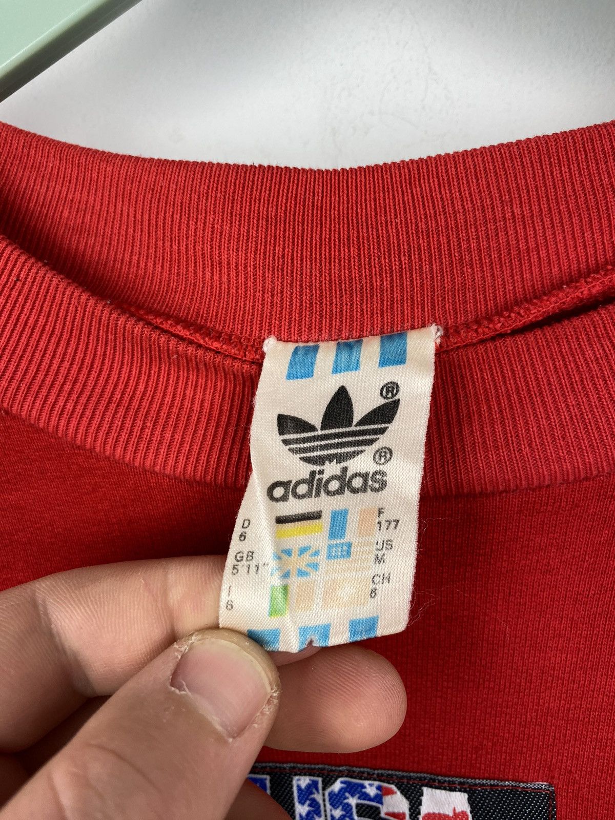 Vintage Vintage 90s Adidas USA Center Logo Sweatshirt Y2K Nike Size US M / EU 48-50 / 2 - 6 Thumbnail