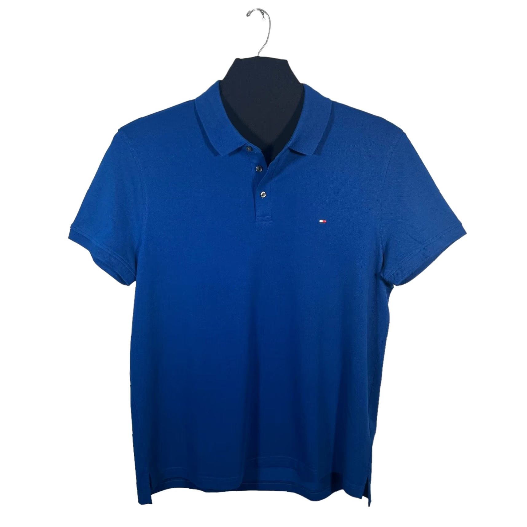 Tommy Hilfiger Tommy Hilfiger Polo Shirt Mens 3XL Anchor Royal Blue Slim Fit Stretch Short Sleeve Casual Shirt Mens 3XL Blue Polo Size US XXL / EU 58 / 5 - 3 Thumbnail