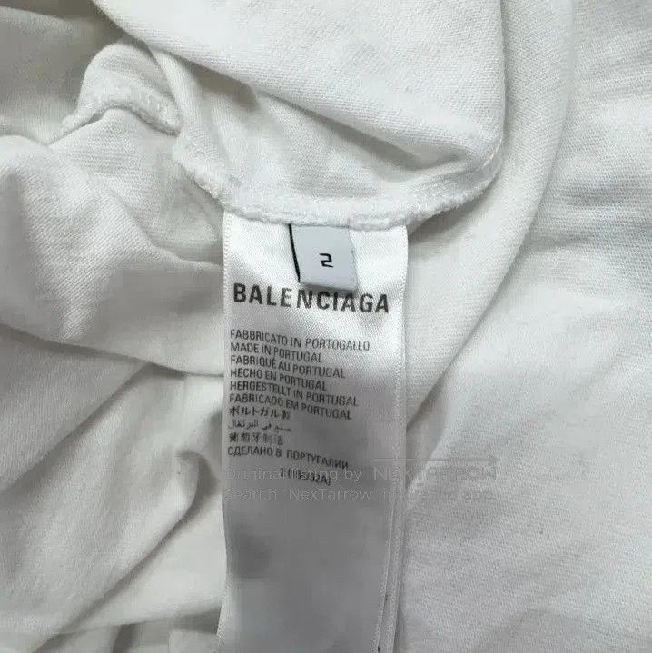Balenciaga Balenciaga x Adidas Originals Logo Long Sleeve T. Size US M / EU 48-50 / 2 - 1 Thumbnail