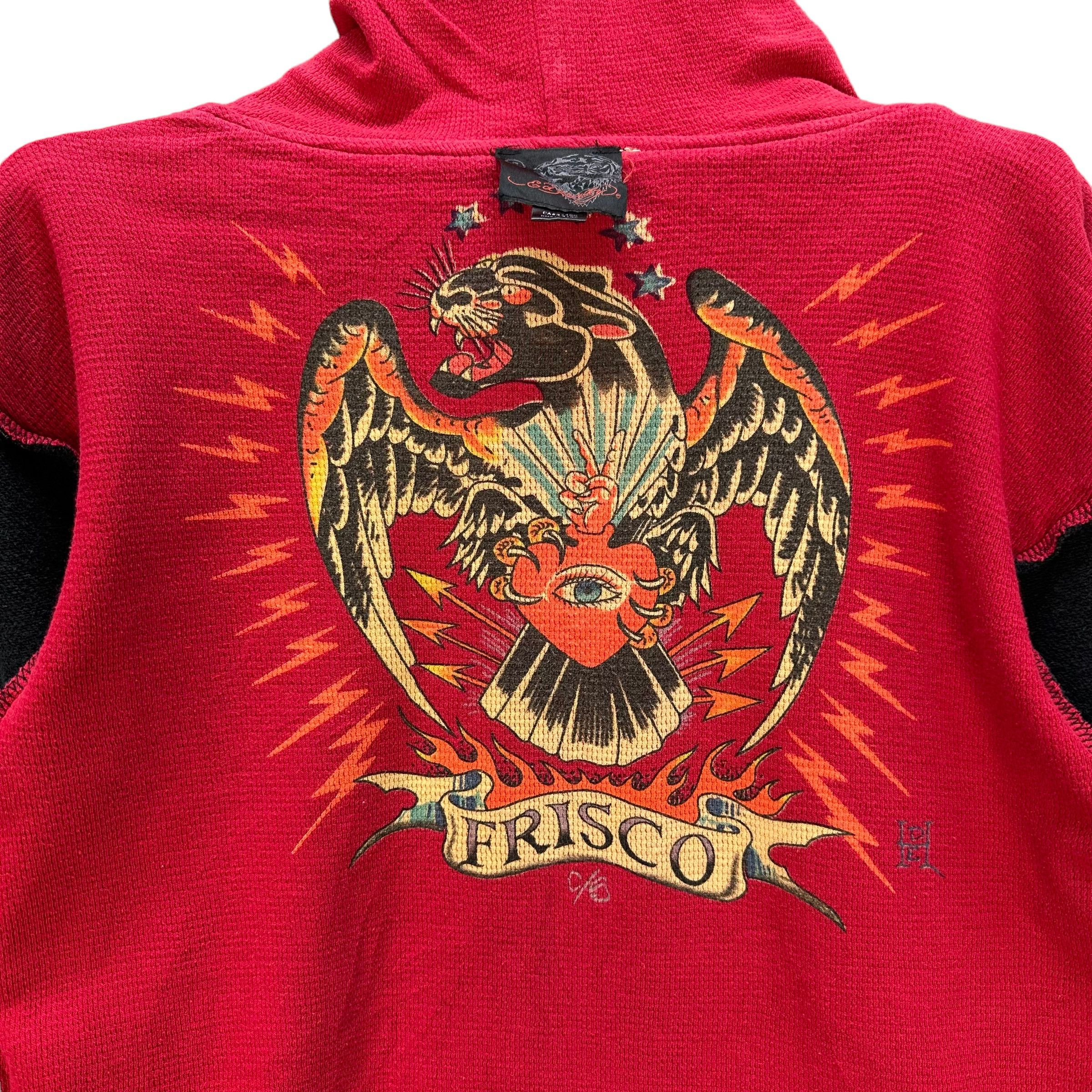 Christian Audigier Ed Hardy by Christian Audigier Fullprint Hoodies #9091-56 Size US S / EU 44-46 / 1 - 14 Thumbnail