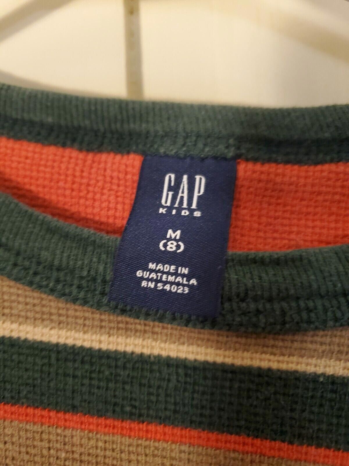 Gap Boys Gap Kids Long Sleeve Waffle Knit Shirt Size M 8 Size US M / EU 48-50 / 2 - 2 Thumbnail